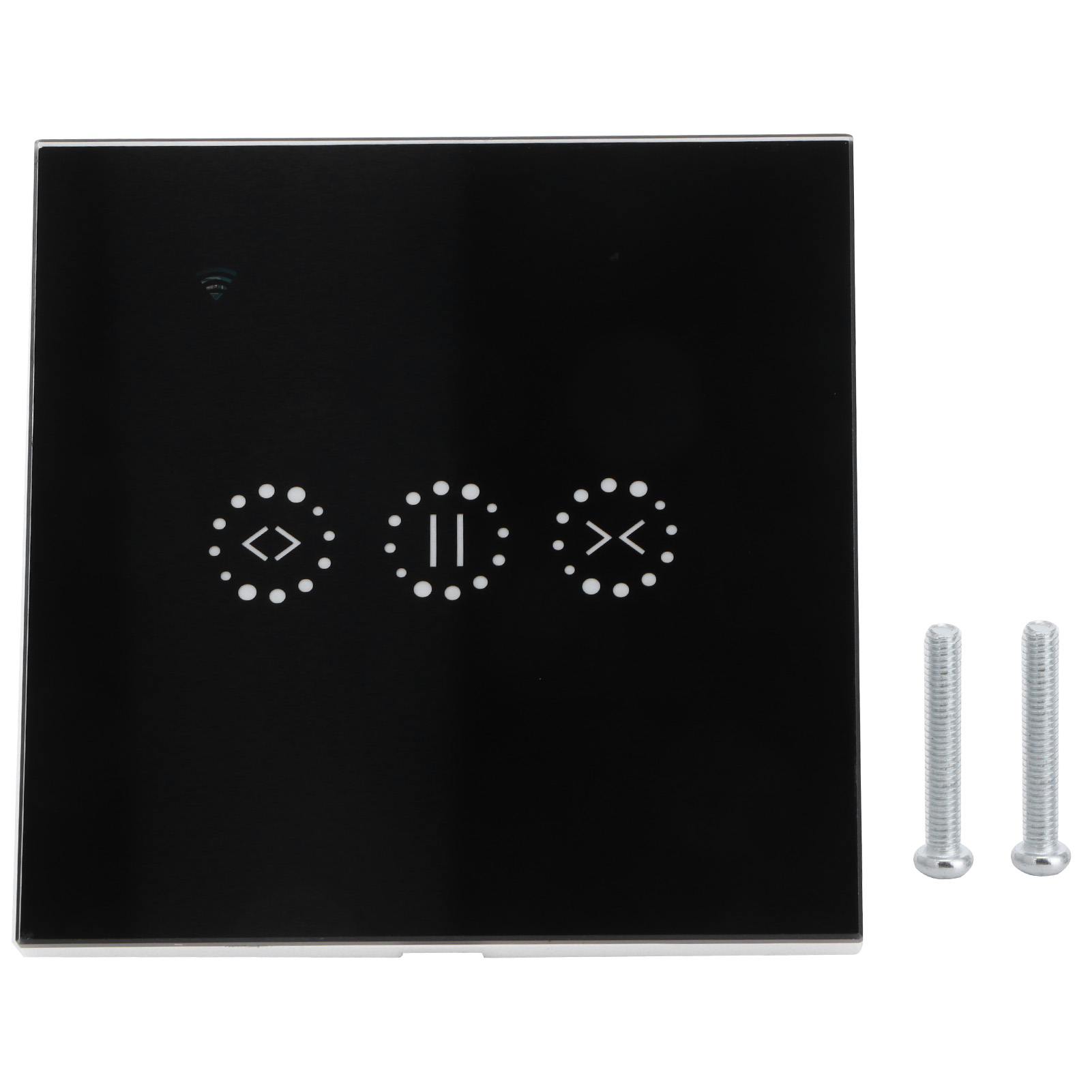 Toivize 10a Wlan-rollladenschalter, Touch-steuerung, Schwarze Sicherheitsglasplatte, Elegantes Und Langlebiges Design Für Smart Home