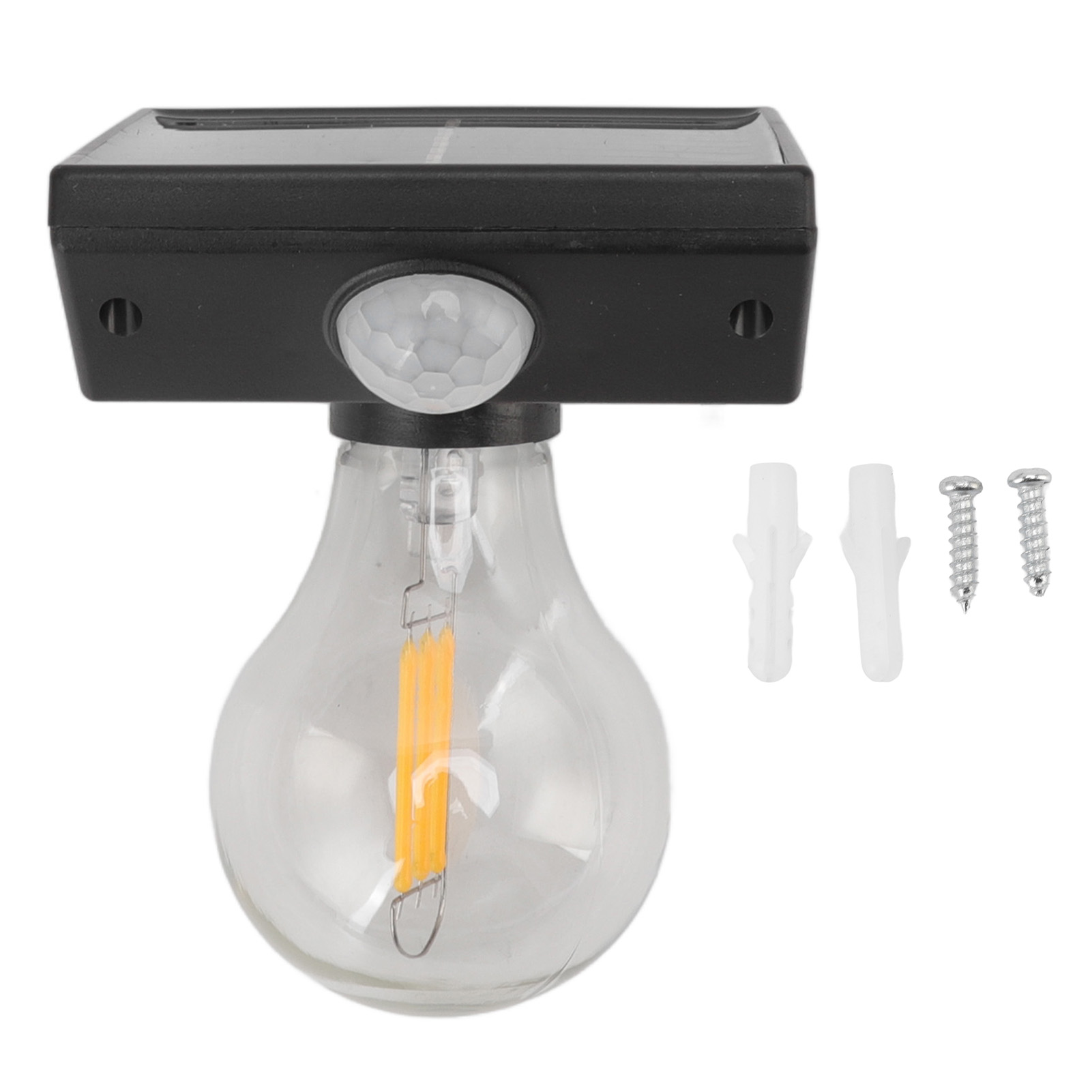 Toivize Solar-led-wandleuchte Mit Bewegungsmelder, Wasserdichtes Abs, 1200 Mah, Warmes Licht Für Garten, Terrasse, Hof