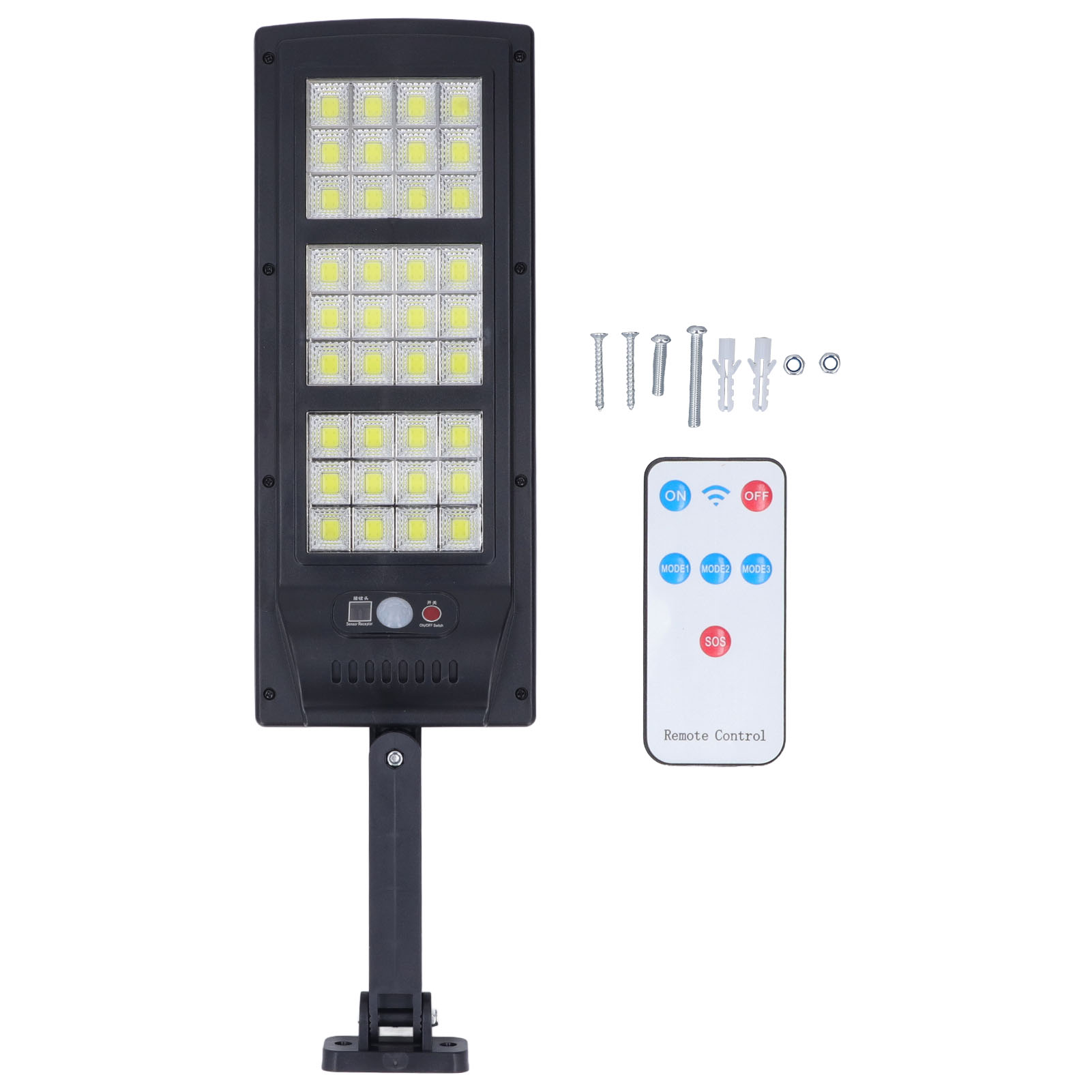 Toivize Sl-144cob Solar-außenleuchte 5000lm Ip65 Pir-sensor