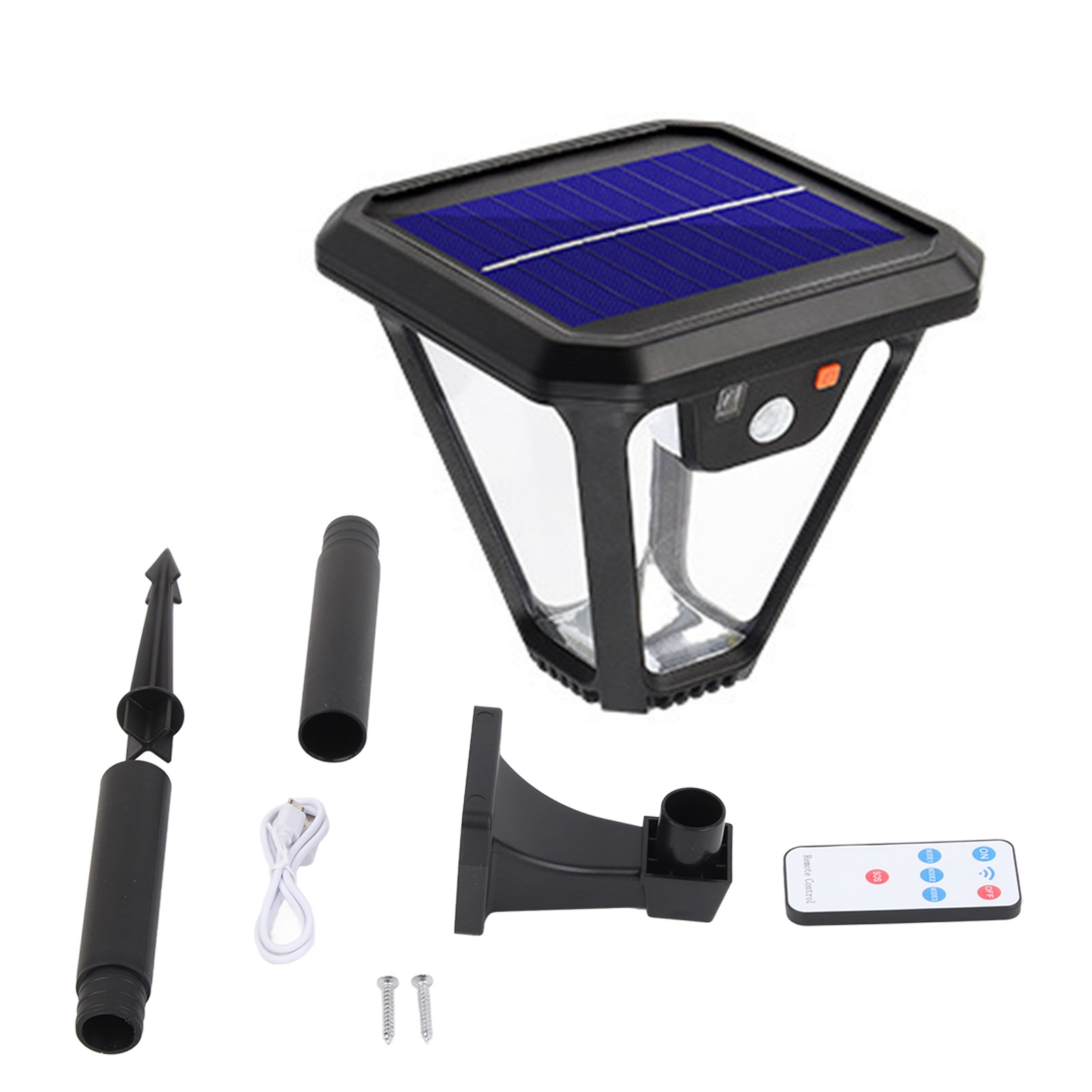 Toivize 100 Led Solar-außenleuchte Mit Bewegungsmelder, Ip65 Wasserdicht Für Garten, Hof Und Pool