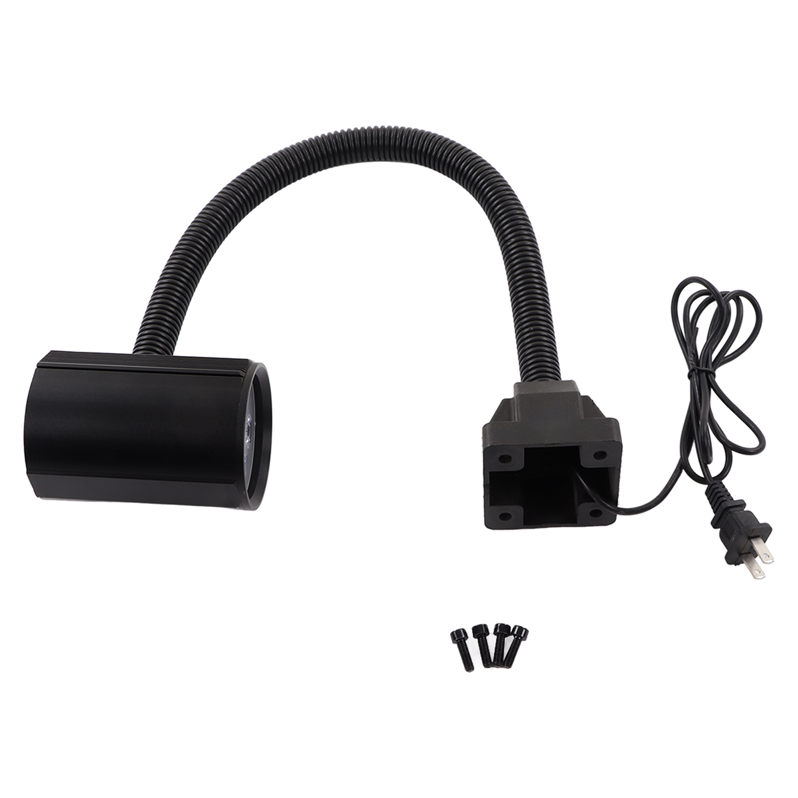 5w 450lm Flexible Industrie-led-lampe, Wasserdicht, Aluminium, Verstellbarer Schwanenhals Für Cnc-drehmaschinen Und Werkzeugmaschinen, Professionelle Werkstatt