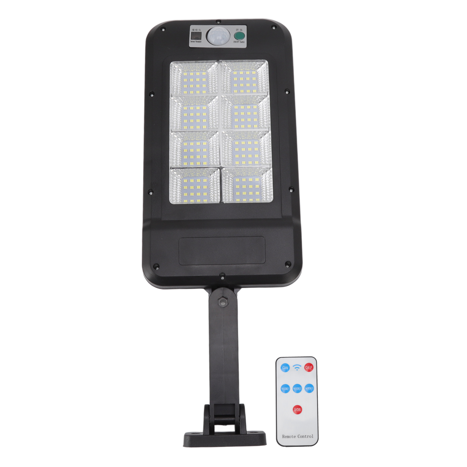 Toivize Leistungsstarke Led-solar-wandleuchte Mit Bewegungssensor, Ip65 Wasserdicht Und Integrierter Fernbedienung