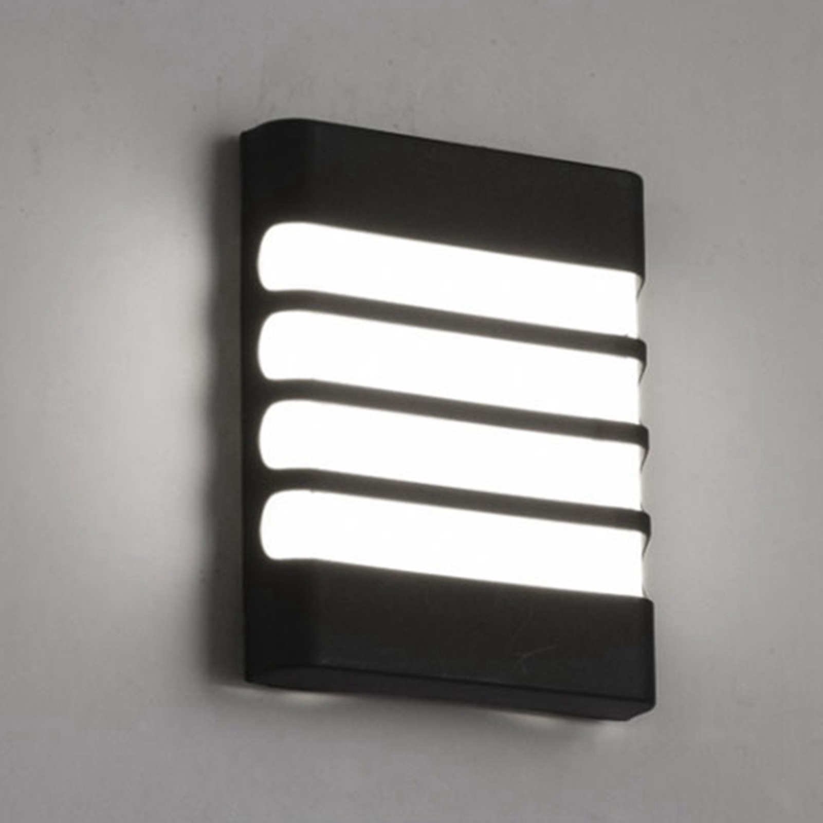 Toivize 24w Wasserdichte Led-wandleuchte Für Den Außenbereich, Kunststoff, Kaltweiß 7000k, 160x200x35mm Für Den Eingangsbereich