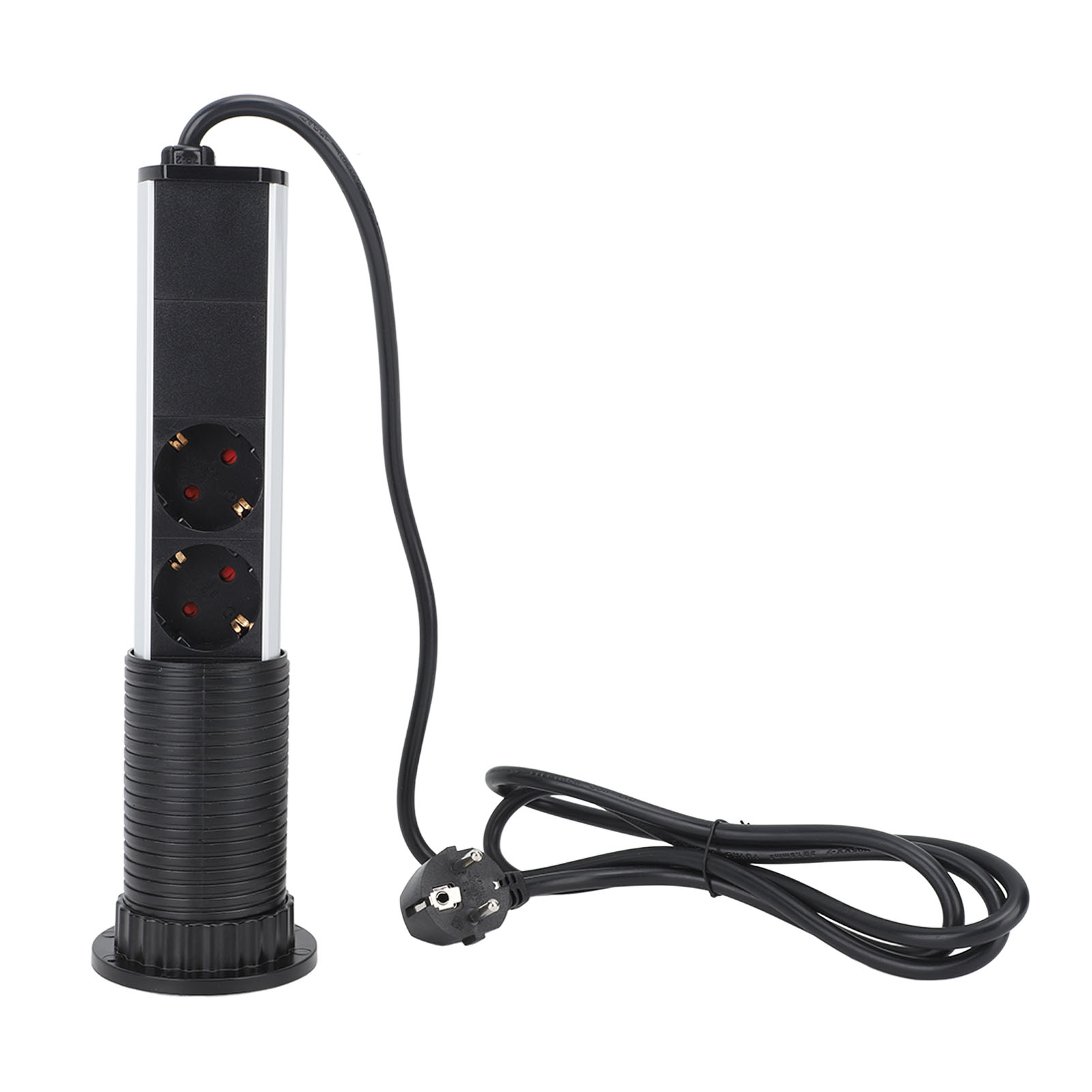 Integrierte, Versenkbare Steckdose [marke] Modell 3p+2usb Unauffälliges Design Robuster Abs-überspannungsschutz Für Küchenarbeitsplatten Und Büros