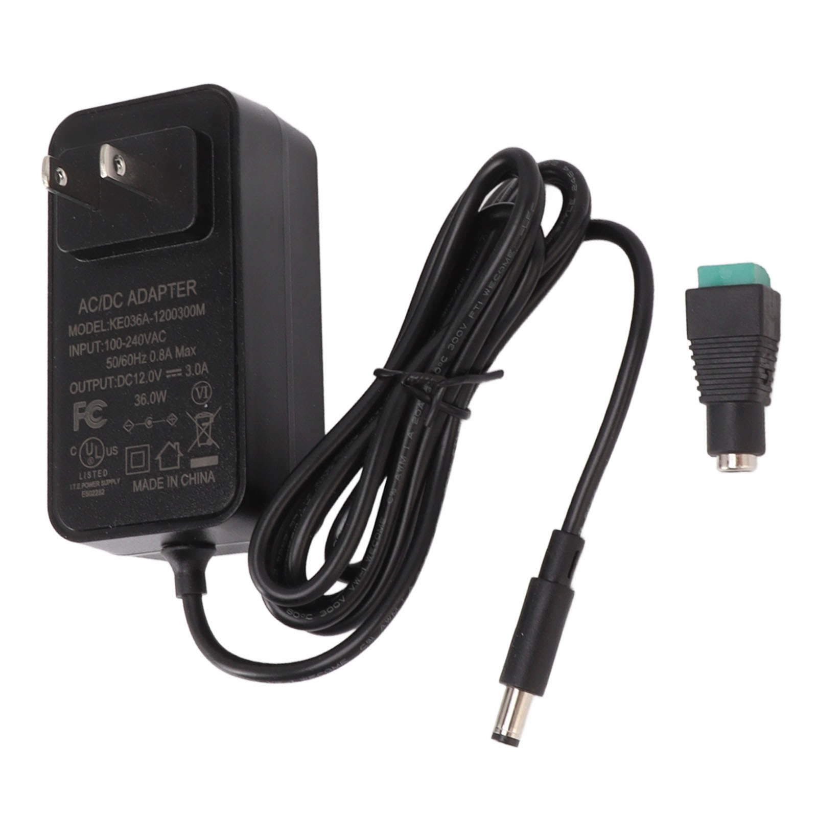 Toivize 12v 3a Ac/dc-netzteil, Geräuscharmes Abs-gehäuse, Für Led-streifen, Kameras, Router, Integrierter Schutz, 36w