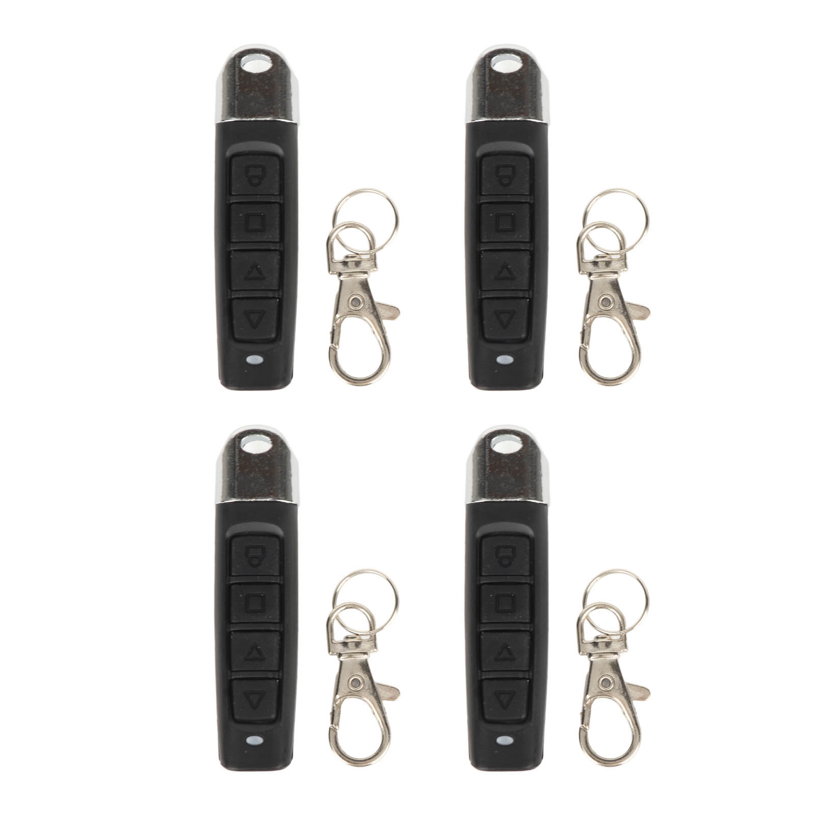 Toivize 433 Mhz Universalfernbedienung, 4er-pack, Zum Klonen Von Rollläden, Toren Und Garagentoren, Batterien Enthalten