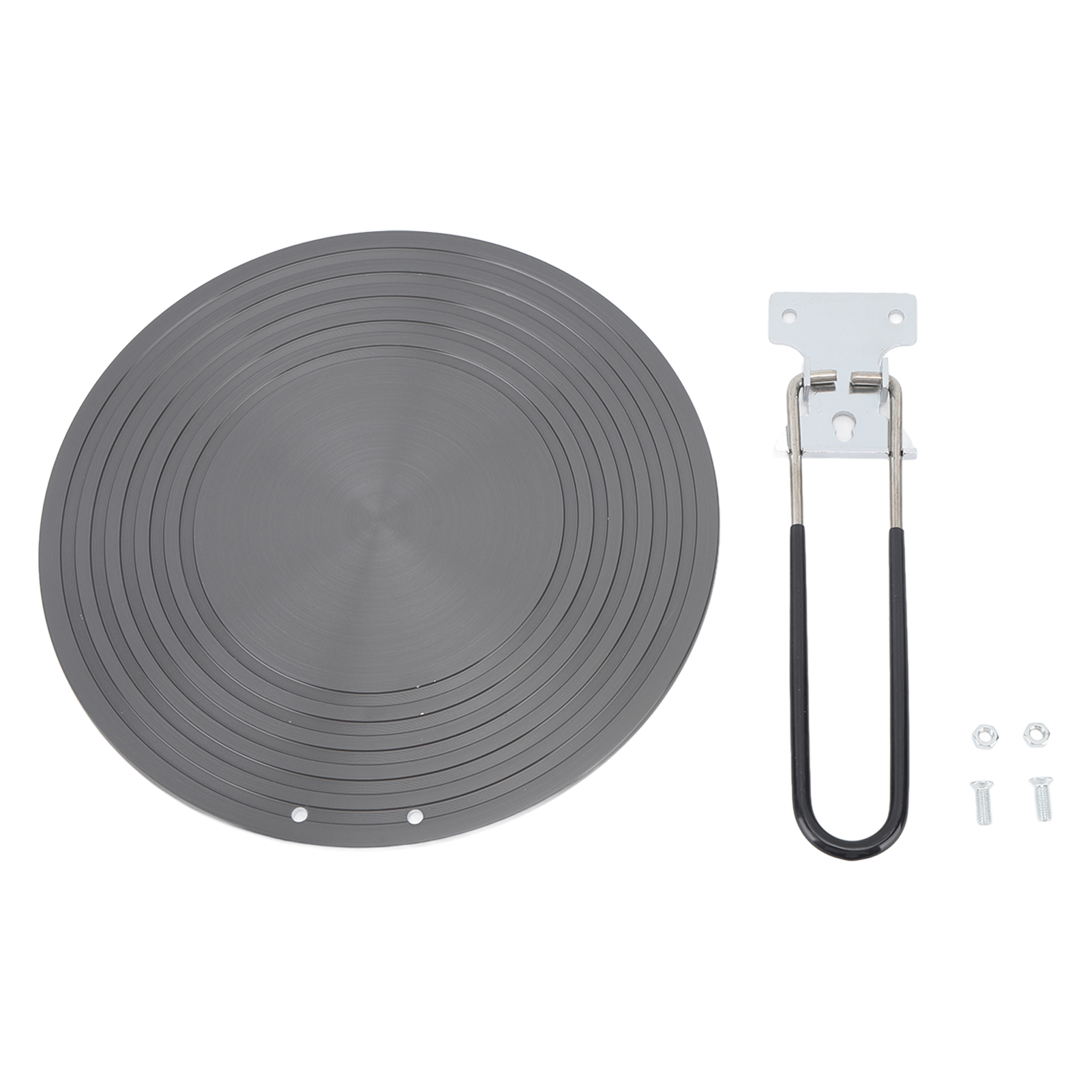 Toivize Wärmeverteilungsplatte Für Gasherde, 6 Mm Aluminiumlegierung, 24 Cm Durchmesser, Faltbar Mit Griff, Für Gleichmäßiges Kochen