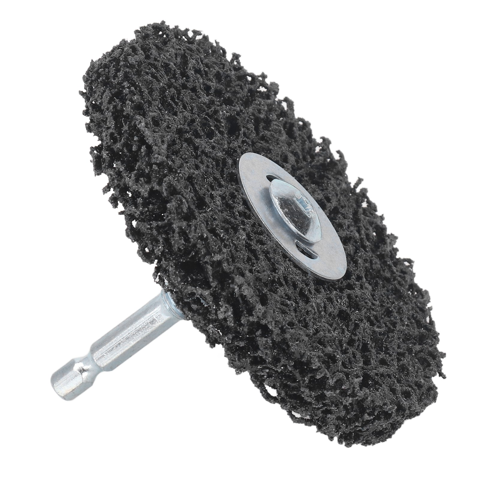Black Diamond 100-mm-entgratscheibe Mit Schmirgelkörnung, Harzverstärkt, Für Bohrmaschinen Und Winkelschleifer, 6,35-mm-gewindeaufnahme
