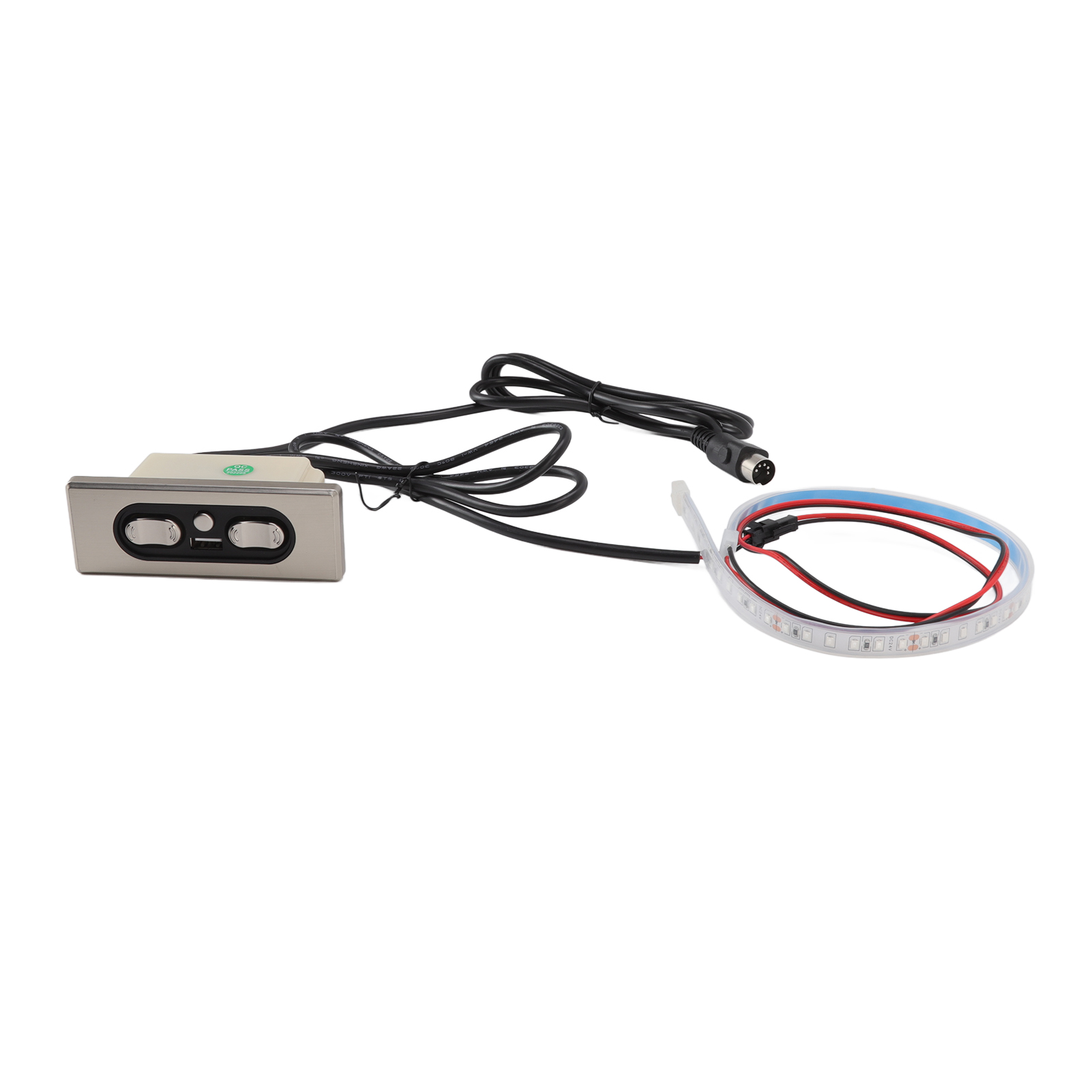 Toivize 3-tasten-fernbedienung Für Elektrische Sofas Mit Usb-anschluss Und Led-anzeige, 5-poliger Gerader Stecker