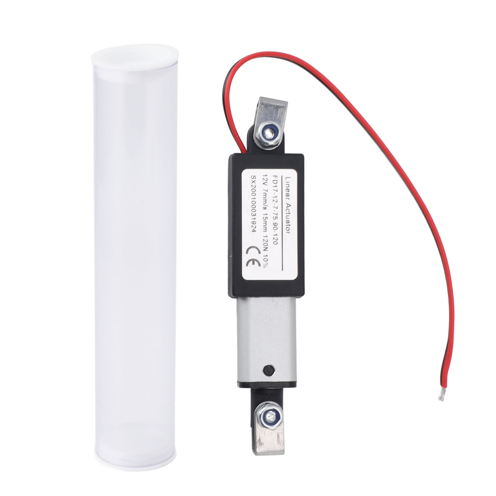 Linearer Elektrischer Stellantrieb (12 V), 15 Mm Hub, 120 N Kraft, Für Massagesessel Und Sofas, Verstellbar, Kompakt, Schnell