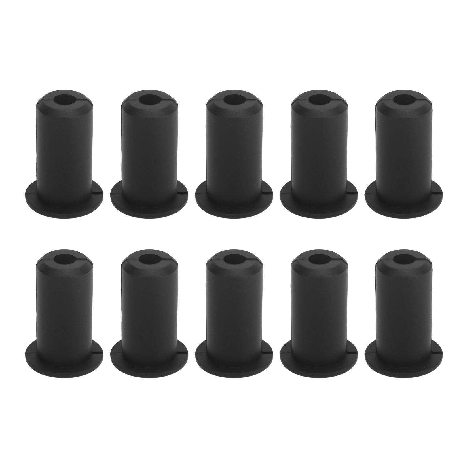 Set Mit 10 Kabeldurchführungen Für Starlink, Schwarze Silikon-endkappen Ø19 Mm, Wasserdicht Und Ästhetisch Ansprechend Für Den Wandschutz Im Innen- Und Außenbereich