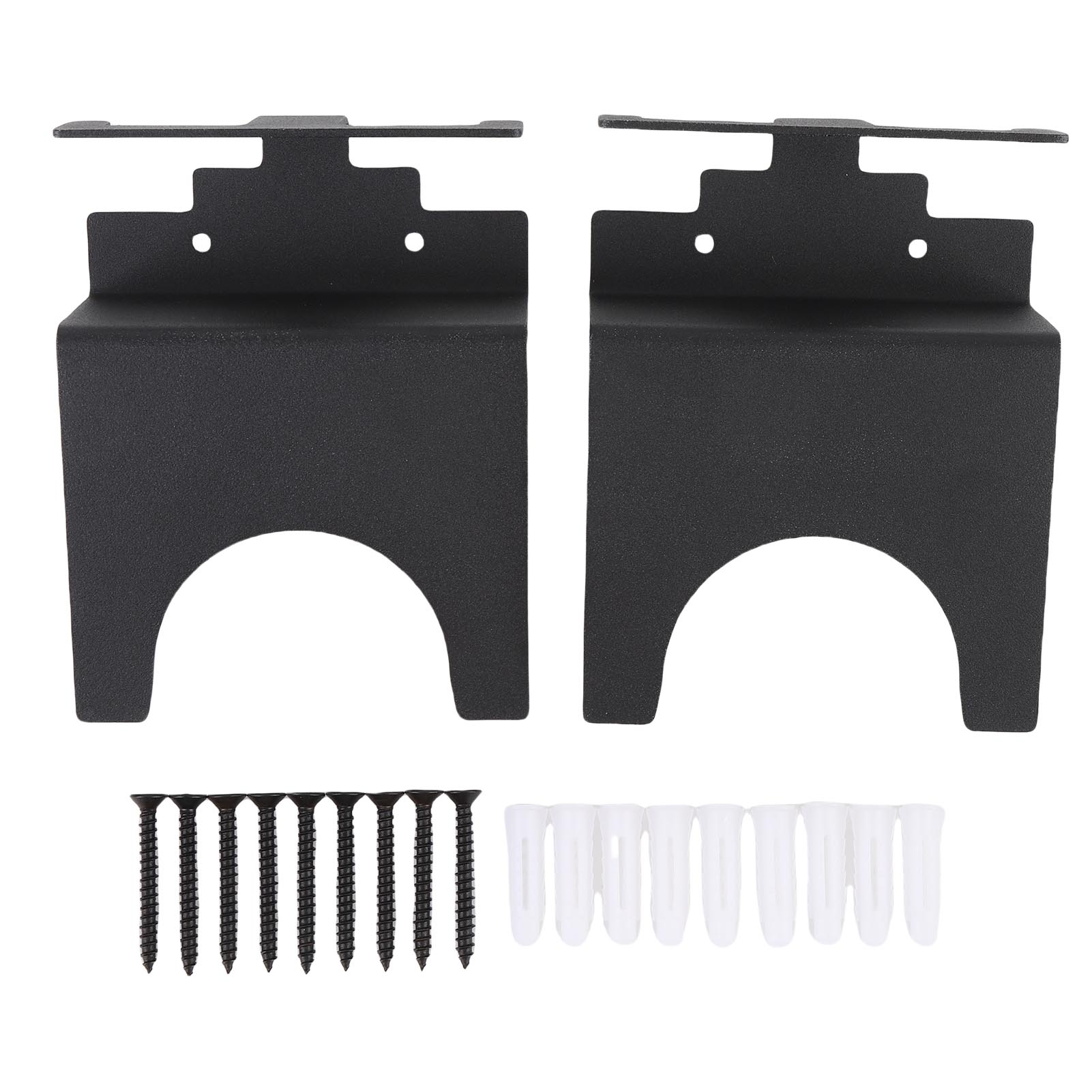 Toivize 2er-pack Schwarze Metall-wandhalterung Für Poliermaschine Und Winkelschleifer Mit Kabelmanagement Für Werkstatt/garage
