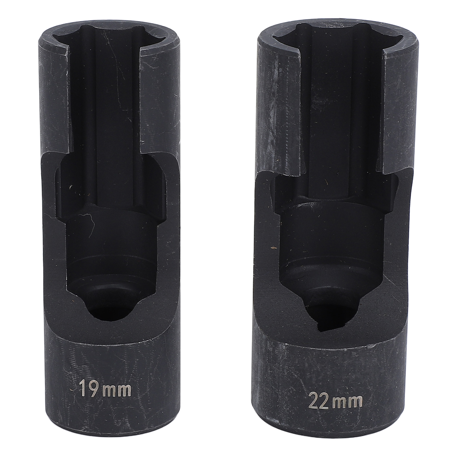 Satz Mit 2 1/2"-kraftstoffleitungssteckverbindern Aus Chrom-vanadium-stahl, 19 Mm Und 22 Mm, Für Einspritzanschlüsse Und Abgastemperatursensoren