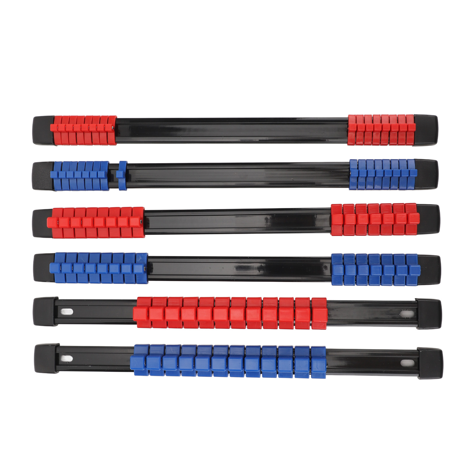 Toivize Aufbewahrungsregal Für 1/4", 3/8" Und 1/2"-steckdosen, Robuste Modulare Abs-schiene, 6-teilig