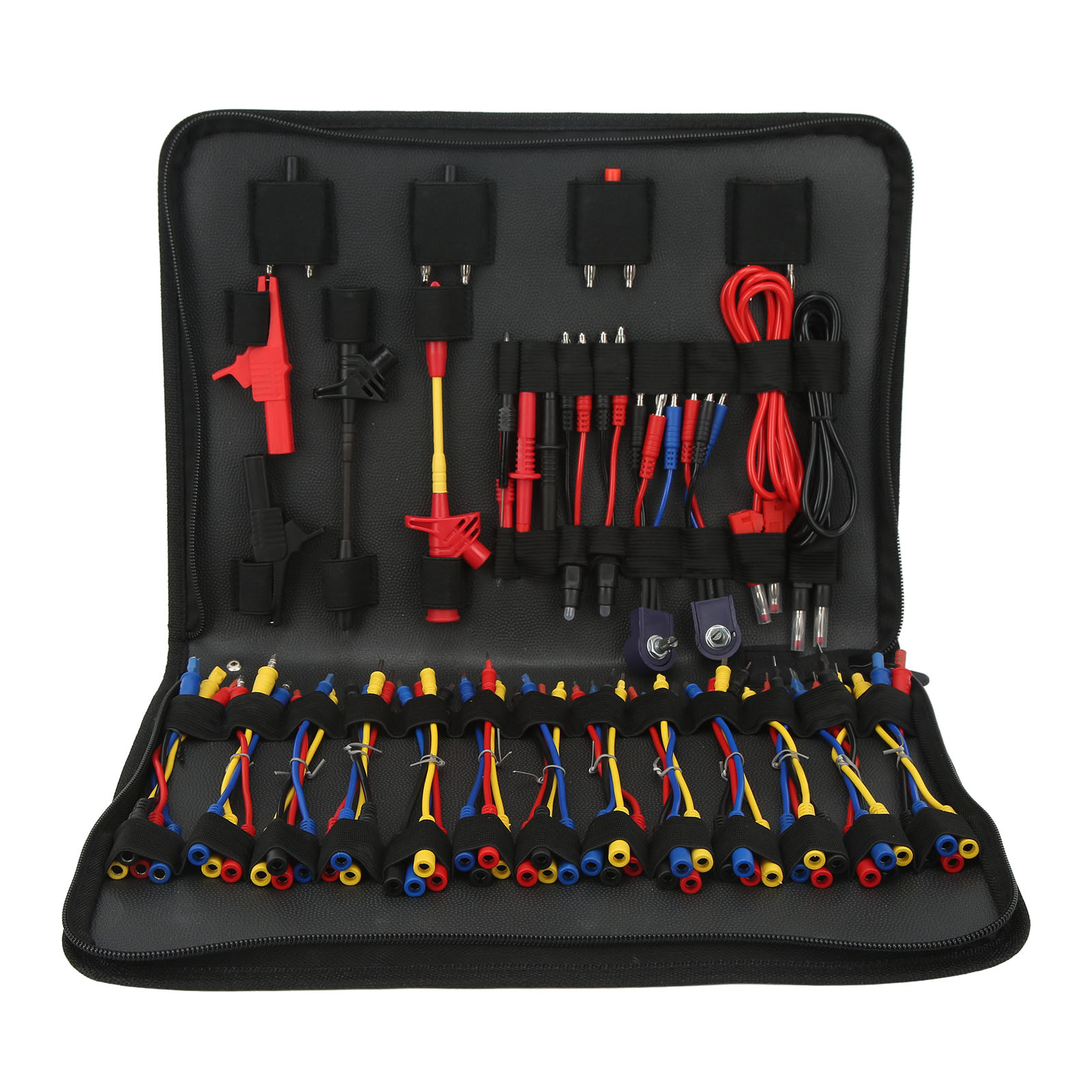 Toivize Kfz-prüfleitungssatz – Adapterstecker, 5-kω-potentiometer, Led, Klemmen Und Multimetertasche