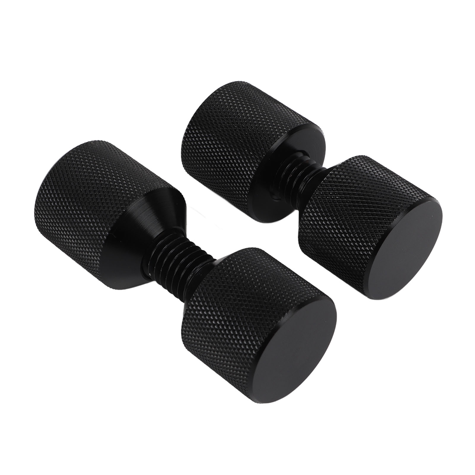 Asme 150 Lb Flanschausrichtstifte – Schwarz Eloxiertes Aluminium 6061, Ø 1-1/8", 2er-pack