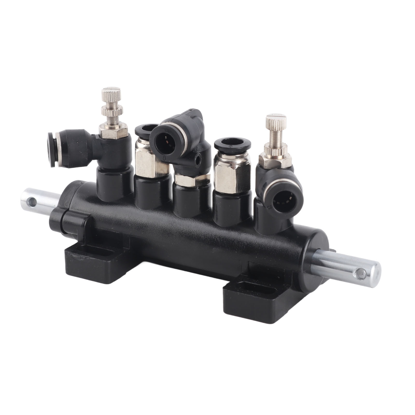 5-wege-pneumatikventil - Ortfviai - Aluminium, 8-mm-schlauch, 10-mm-ventilschaft, Robust Und Universell Für Reifenwechsler