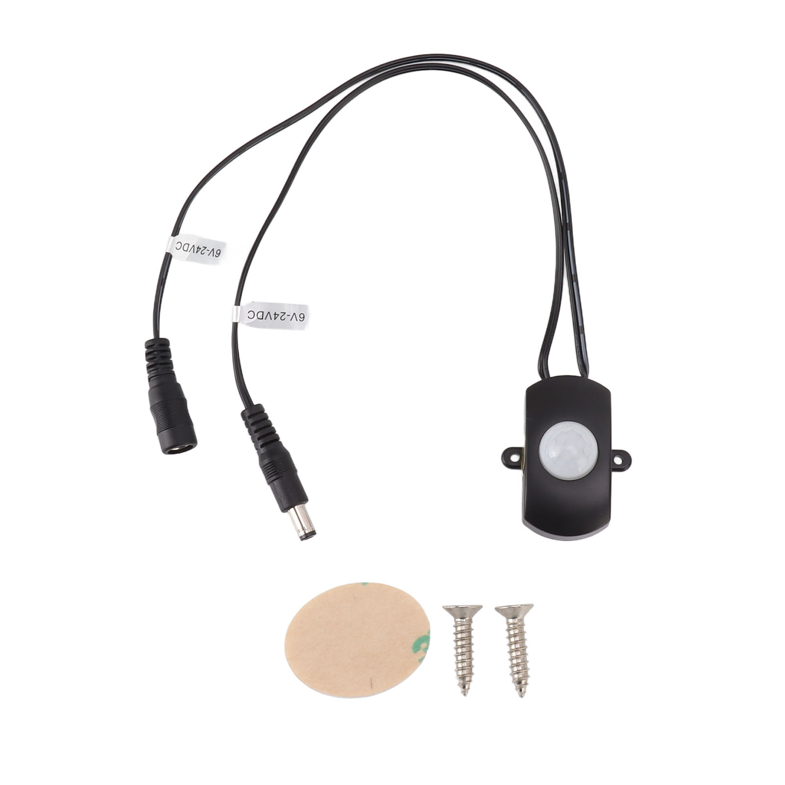 Tdl-2023 120°-pir-sensor Für 6–24 V Dc-leds, Kompakter Passiver Infrarotsensor Aus Abs, 8 M Reichweite, Ideal Für Automatische Beleuchtung