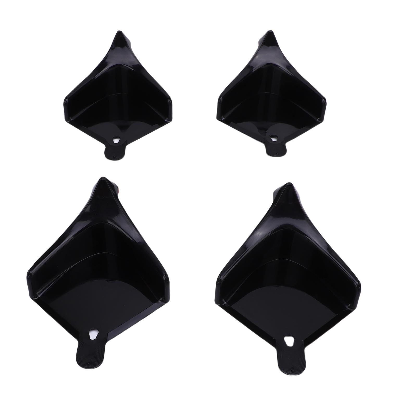 Toivize Schlauchführung Für Hochdruckreiniger Aus Schwarzem Abs, 4er-pack, Universelle 85x48mm Felgen-antiblockierrolle Für Autos Und Motorräder