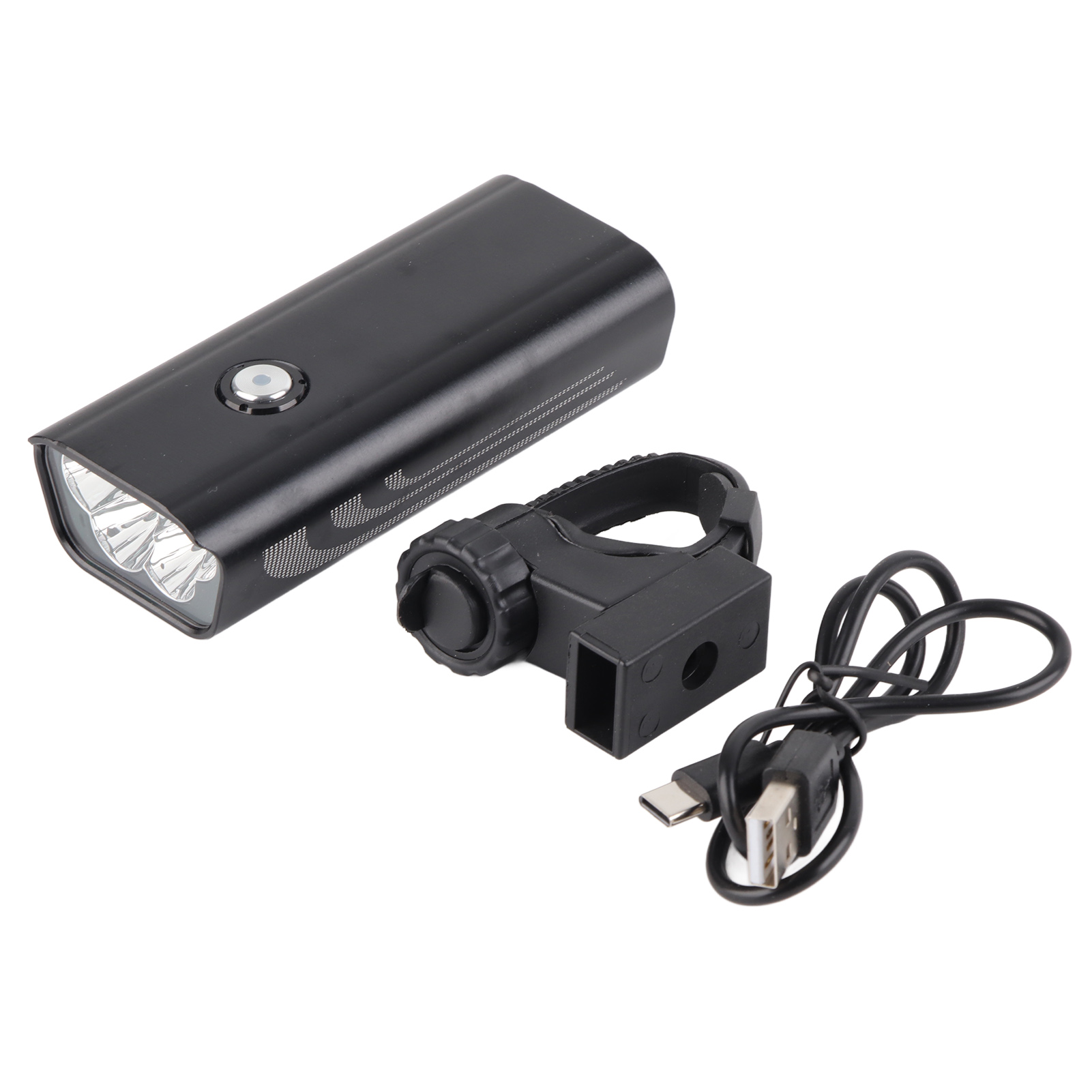 Toivize 6000 Lm 5-led-fahrradlampe, Ipx6 Wasserdicht, Integrierter 4400 Mah Akku, Usb-c-ladeanschluss