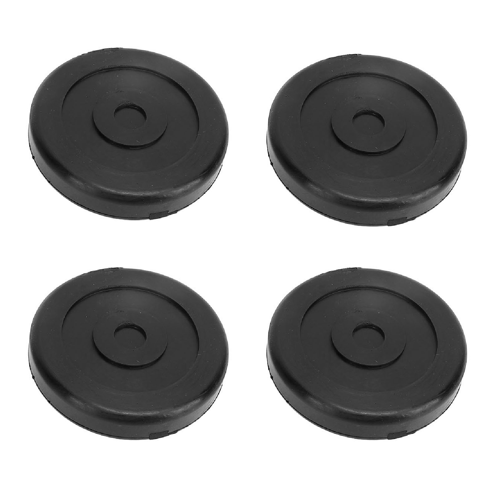 Set Mit 4 Runden Gummipads Für Hebebühnen – Durchmesser 12,7 Cm – Kompatibel Mit Bendpak Dannmar – Art.-nr. 5715017