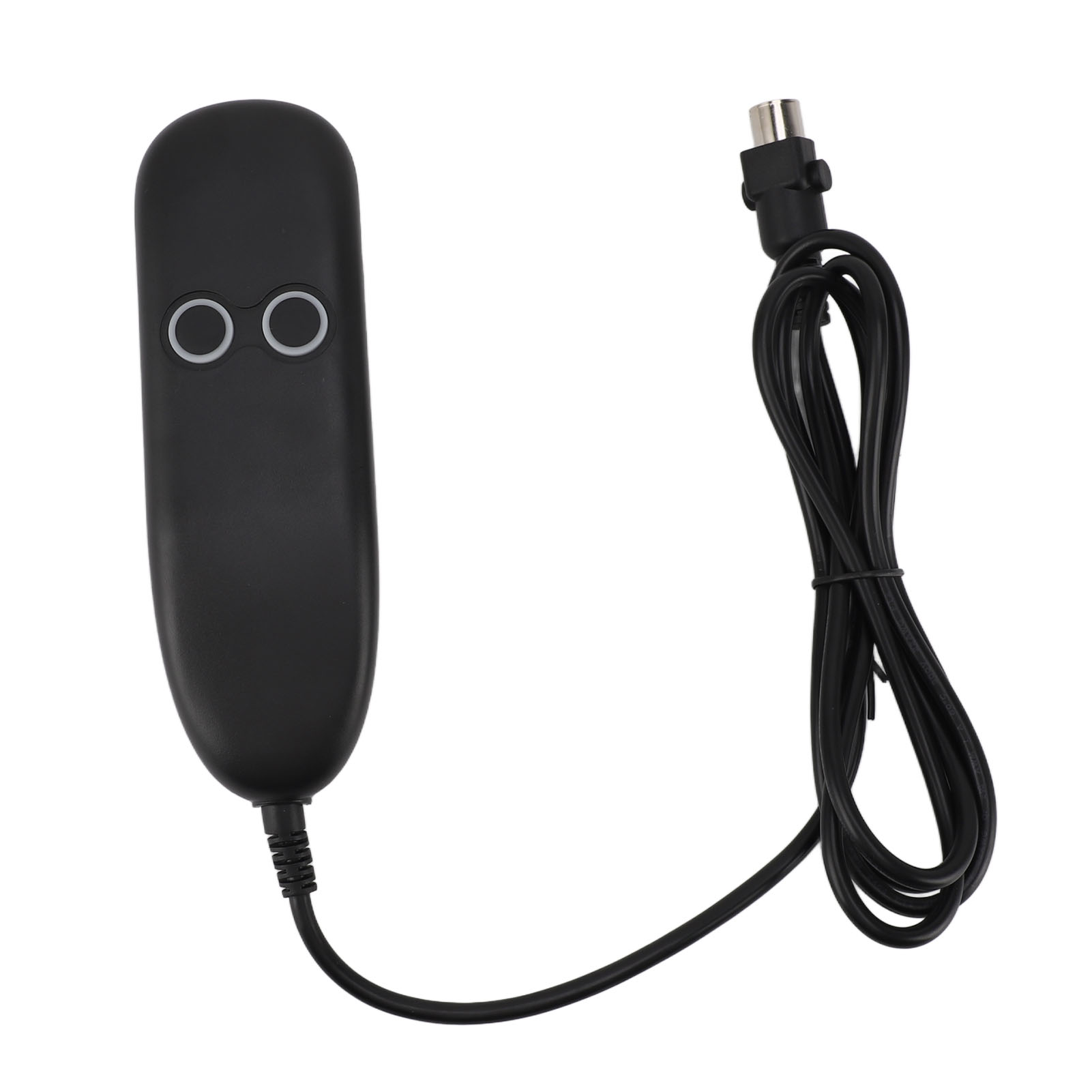 Elektrische Fernbedienung Für Massagesofa, 2 Tasten, 5-poliger Stecker, Robustes Abs, Intuitive Bedienung