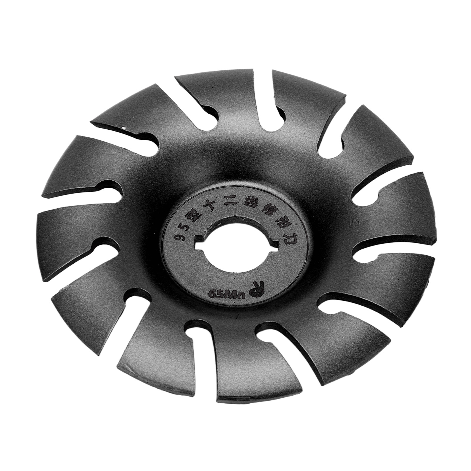 Toivize 95-mm-edelstahl-formscheibe, 12 Zähne, Schwarz, Für Winkelschleifer