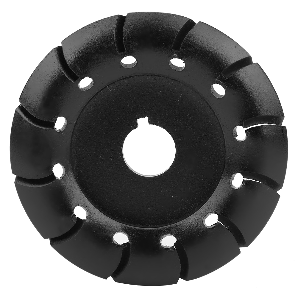 Toivize 85x16mm Formscheibe, Schwarzer Manganstahl, 12 Zähne, Für Winkelschleifer, Holzschnitzerei