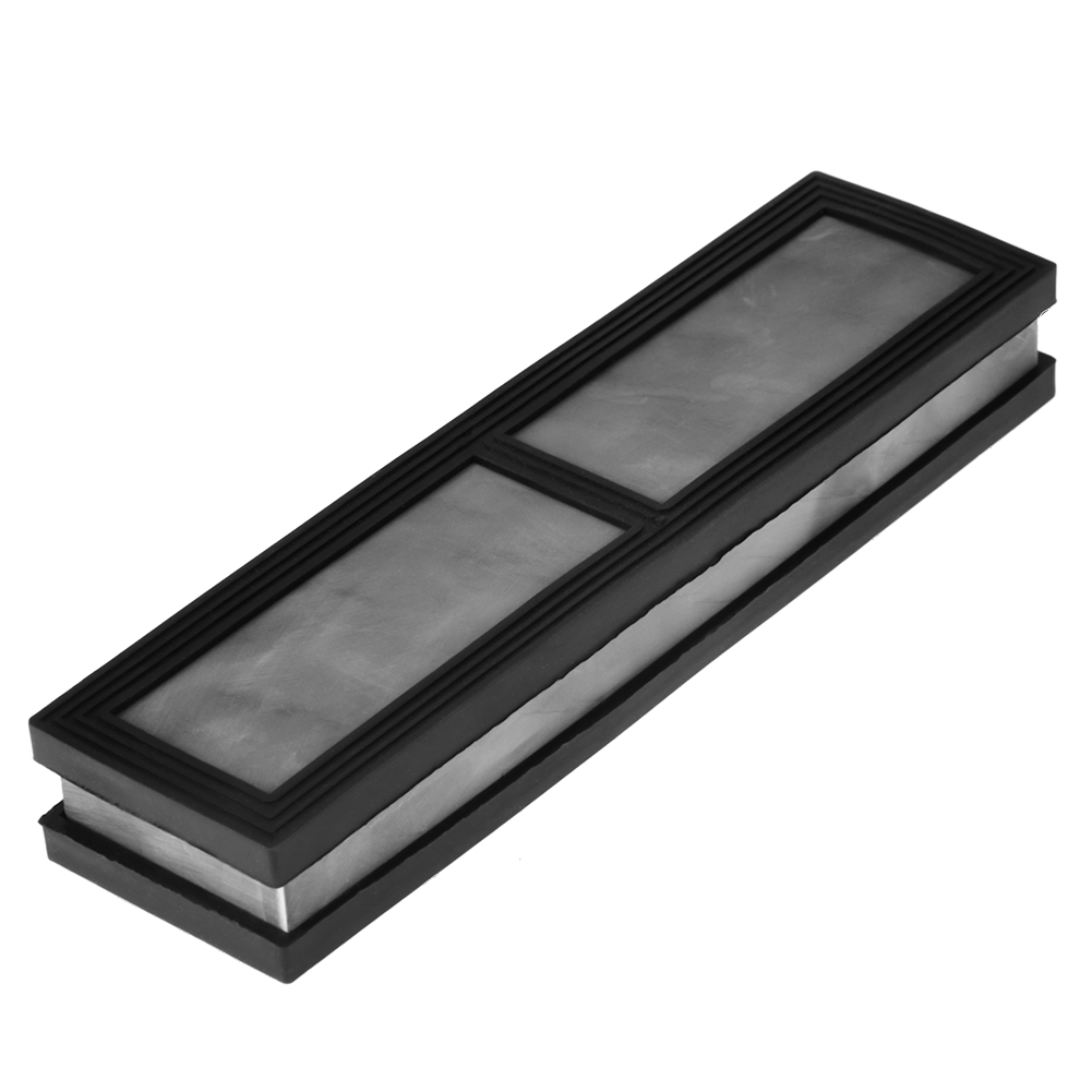 Natürlicher Wetzstein, Körnung 5000 – 200 X 50 X 25 Mm, Schwarz, Mit 2 Rutschfesten Silikonfüßen Für Messer