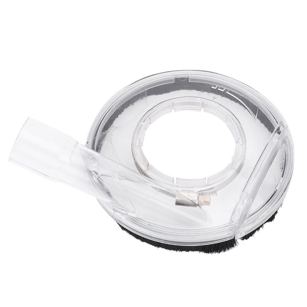 125 Mm Transparente Staubschutzhaube Für Druckluftschleifer Und -schleifmaschinen, Aus Robustem Polycarbonat Mit Universeller Befestigung