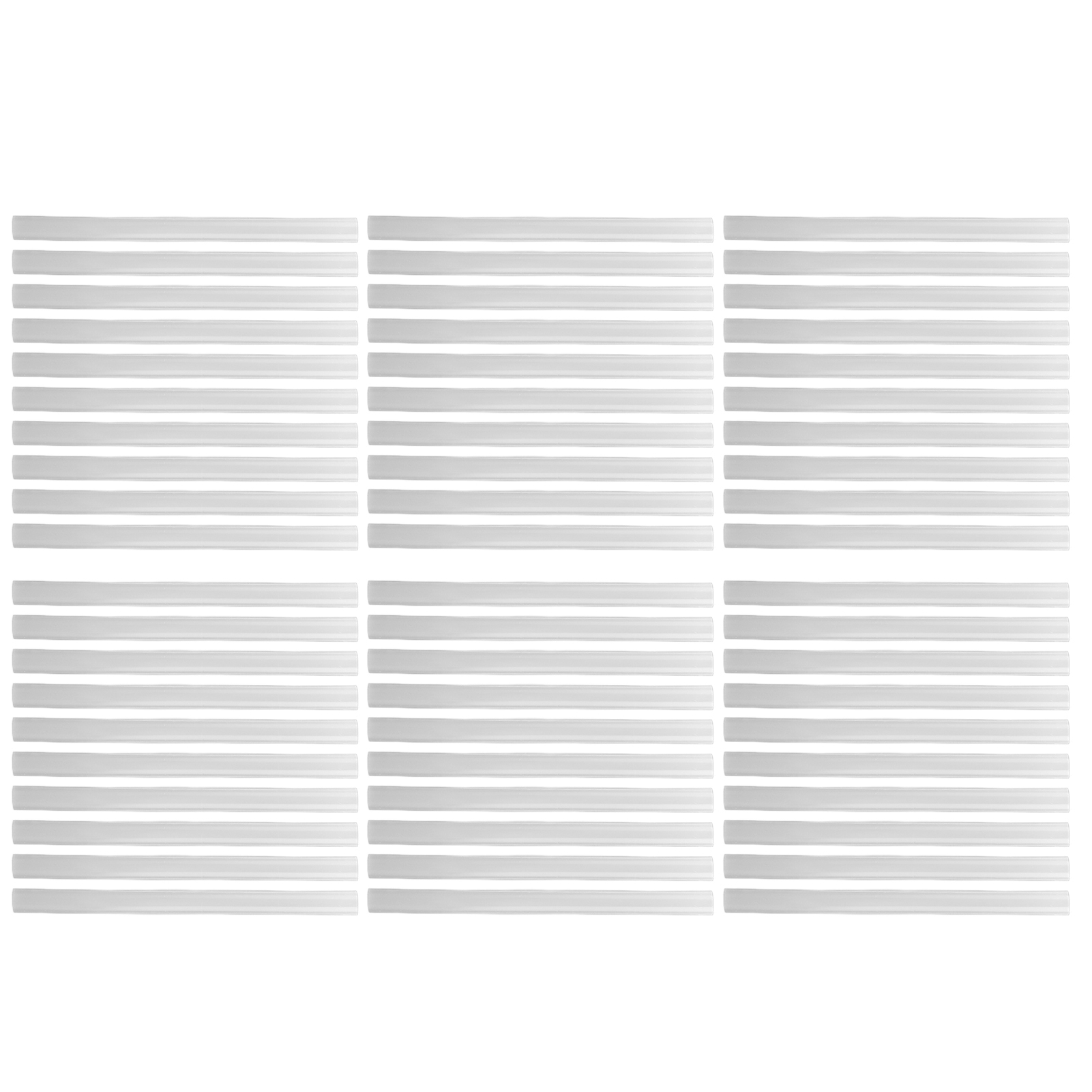 Toivize 7x100mm Transparente, Hochviskose Eva-premium-heißklebesticks, 60 Stück, Für Standard-heißklebepistolen, Diy-präzision