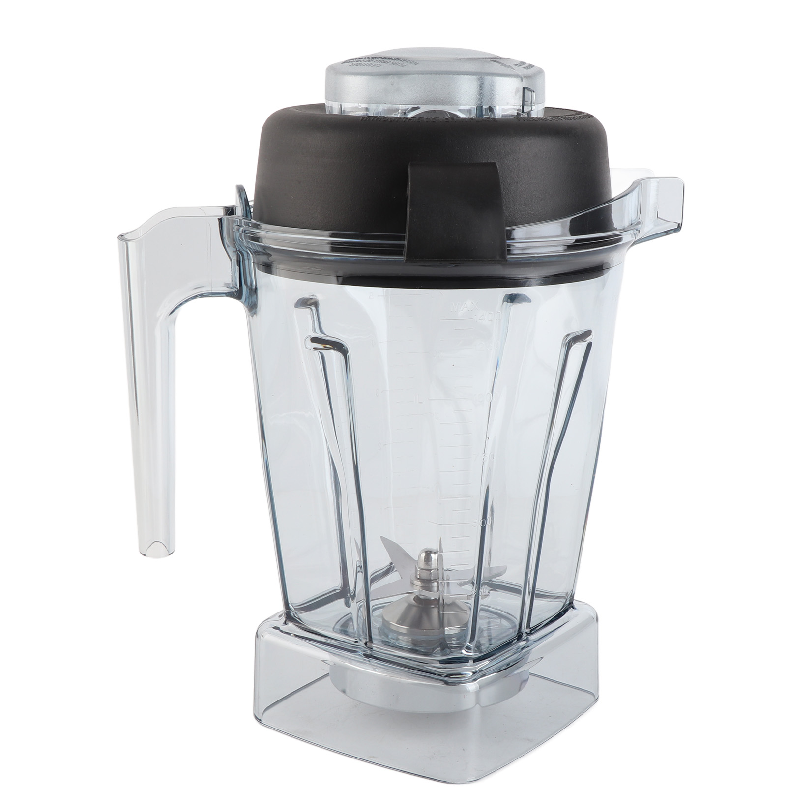 1,4-liter-mixbehälter, Vitamix-kompatibel, Transparentes Abs-gummi, Edelstahlklinge, Auslaufsicher, Stabiler Deckel Für Smoothies Und Suppen