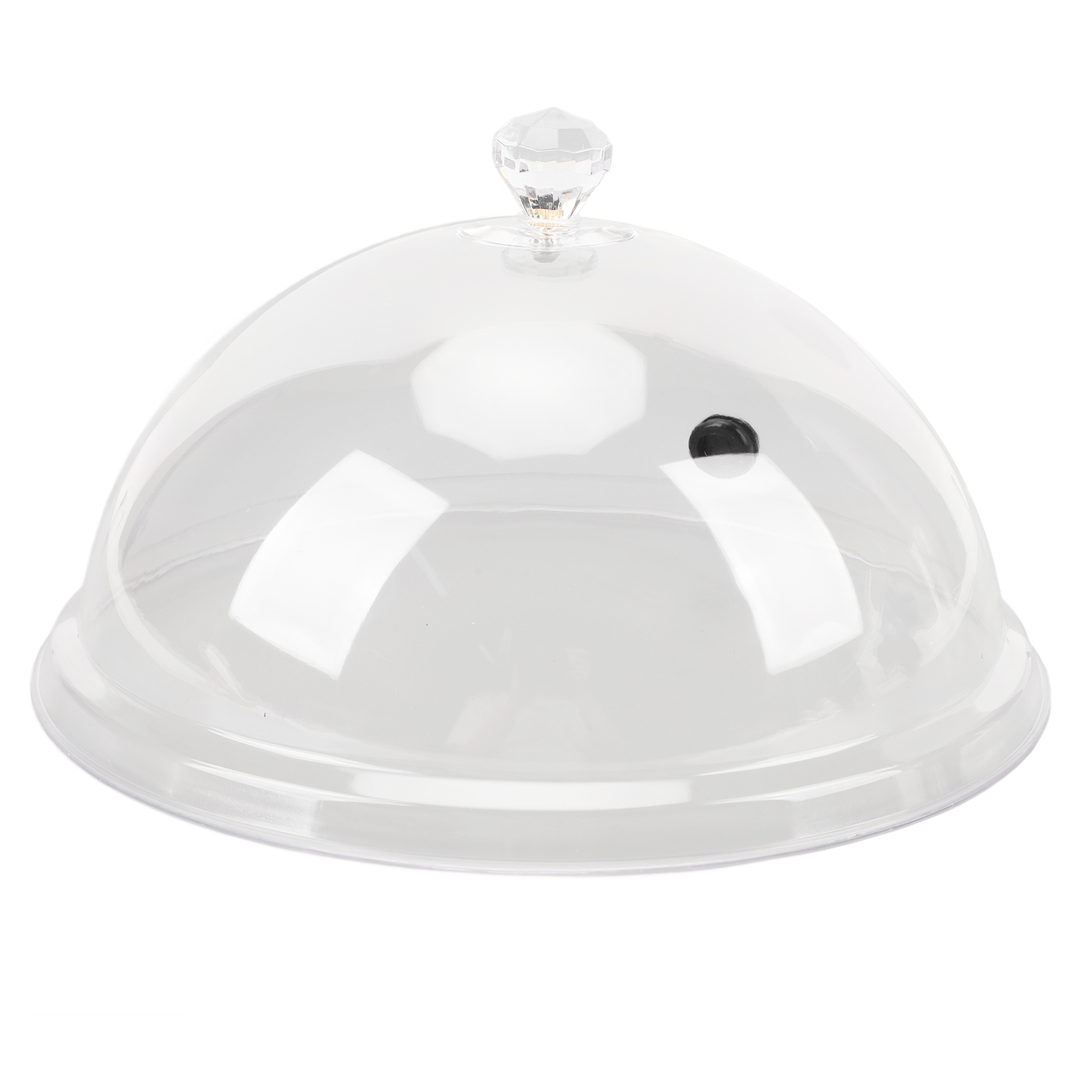 Transparente Rauchglocke (21,5 Cm) Aus Robustem Kunststoff Mit Ergonomischem Griff Für Cocktails Und Gourmetgerichte