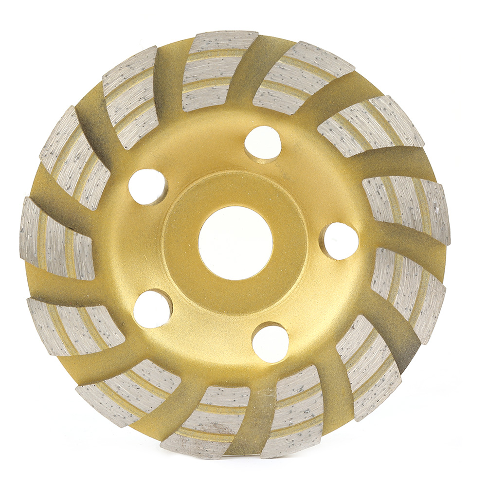 125 X 22,2 Mm Segmentierte, Hochfeste Diamant-nutenschleifscheibe Für Beton, Marmor Und Granit – Orthviai Schleifscheibe
