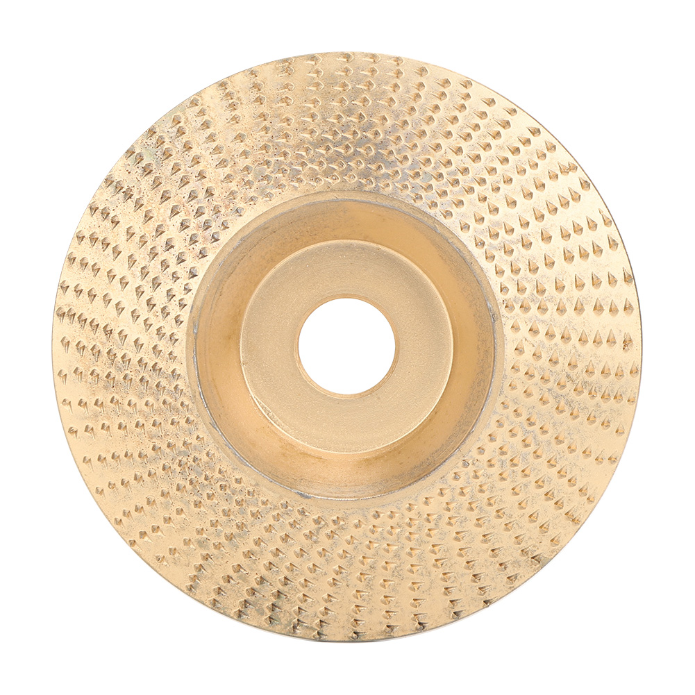 Ortvai 100 Mm Hss-hartmetall-schnitzscheibe Ø16 Mm Gold Für Winkelschleifer Holz