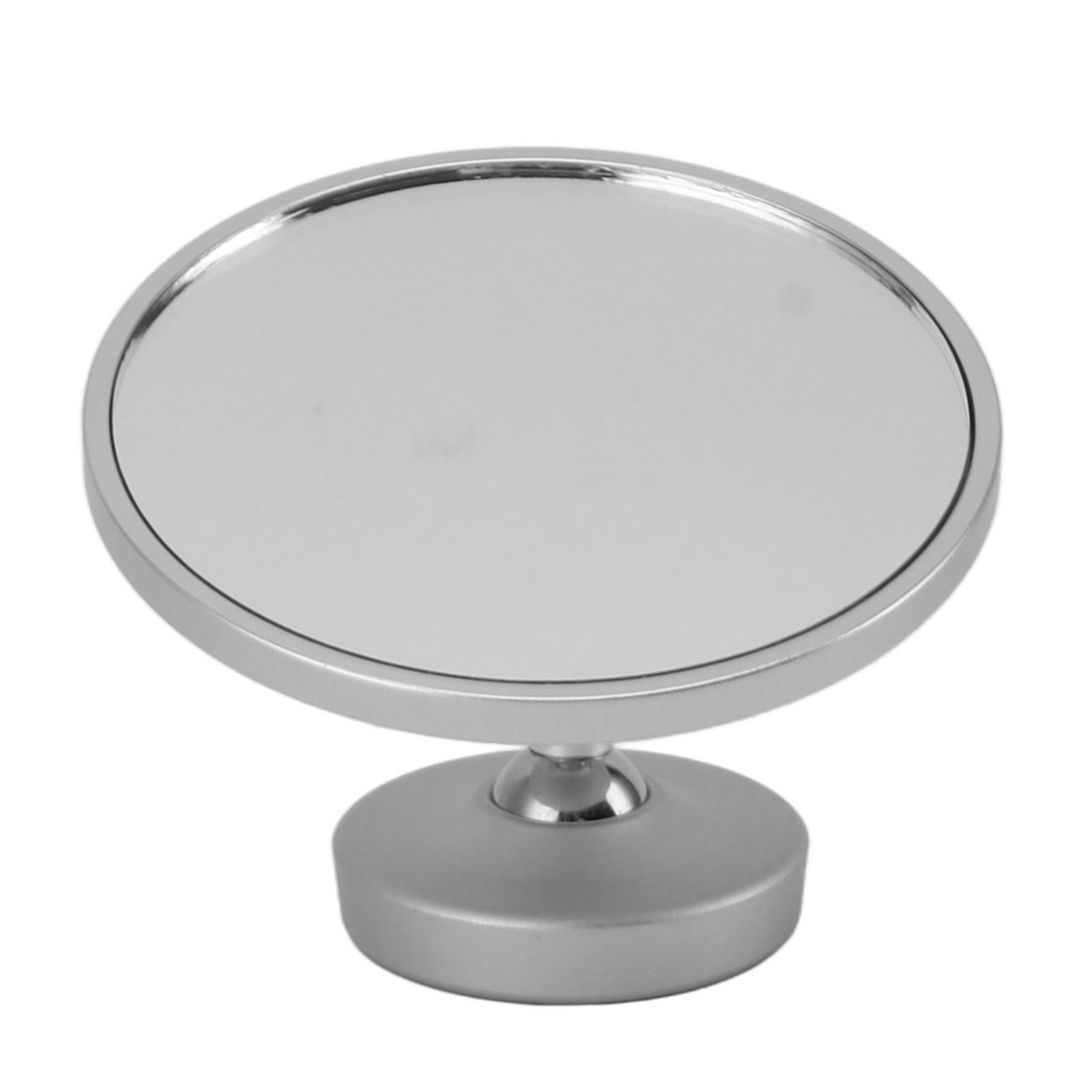 Magnetischer Spiegel Für Kaffeemaschine – 360° Drehbarer Sockel Und Kugelgelenke Aus Aluminiumlegierung – Silber