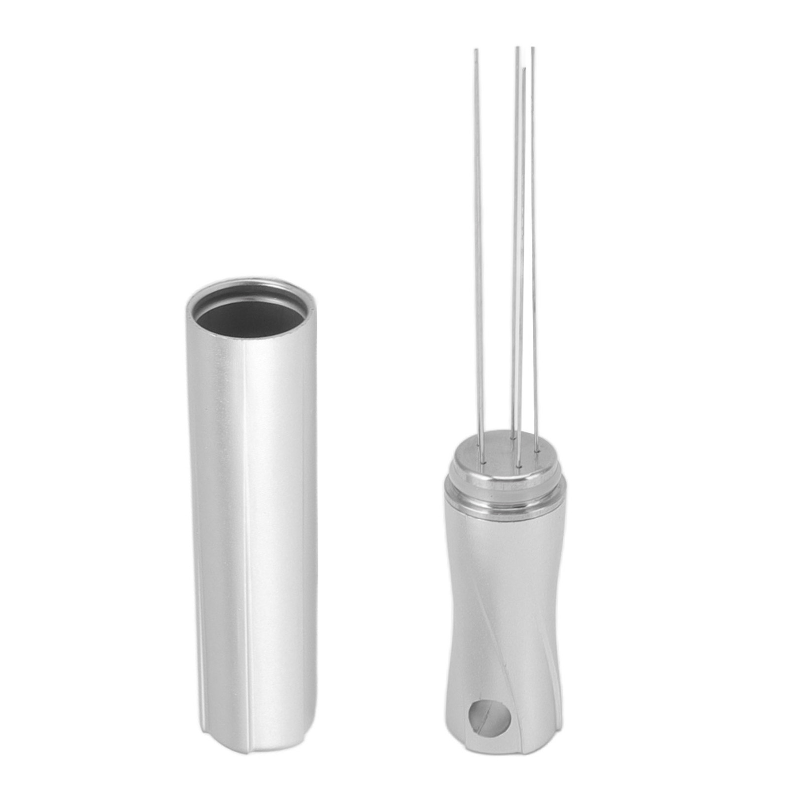 Toivize Kaffeespender, Edelstahl Und Aluminium, Ergonomischer, Tragbarer Spender Für Gleichmäßigen Espresso