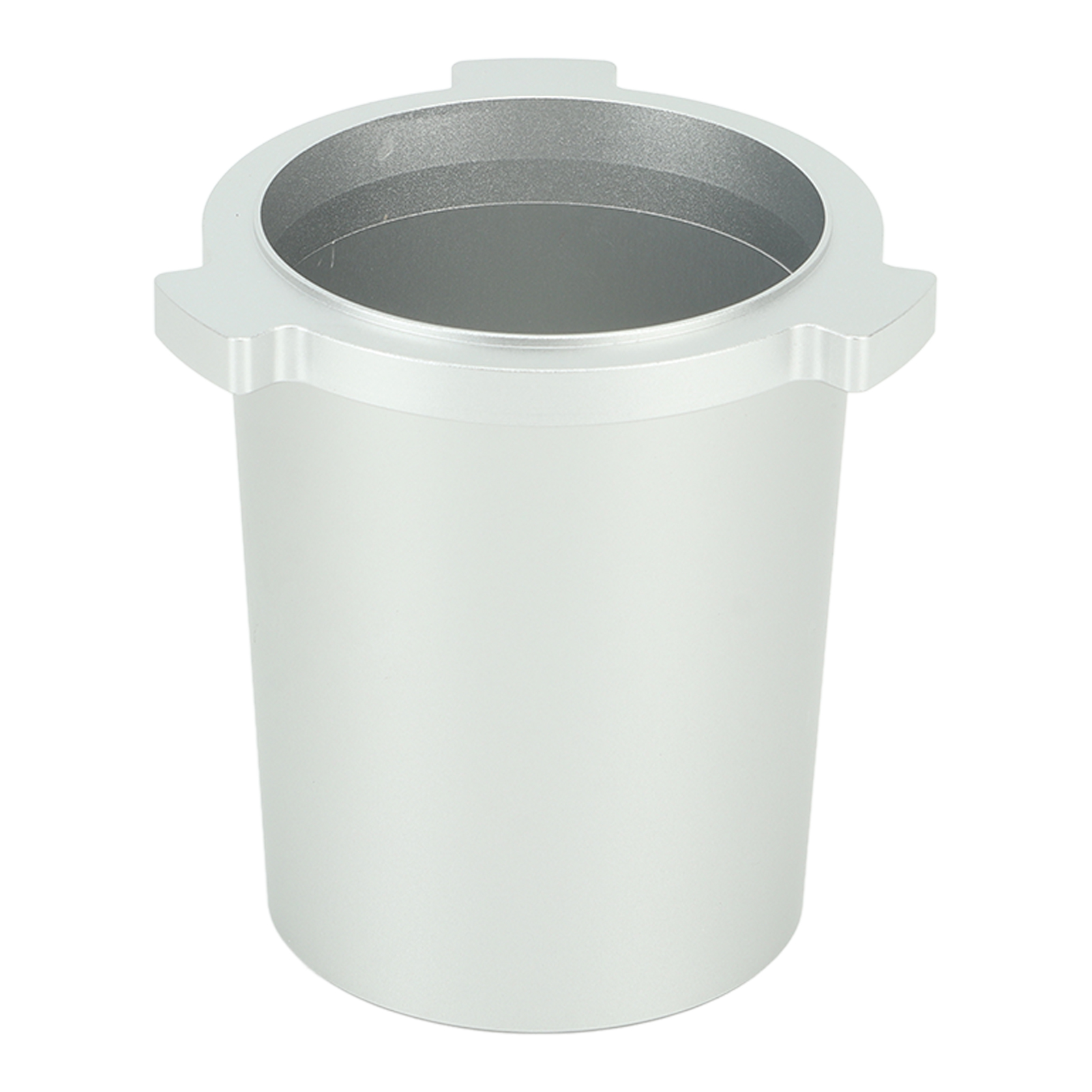 Kaffeedosierer Für Delonghi Serie 9 – Kompatibel Mit Den Modellen 9335, 9155, 9355 Und 9665 – 51 Mm Aluminiumlegierung Mit Silberner Oberfläche