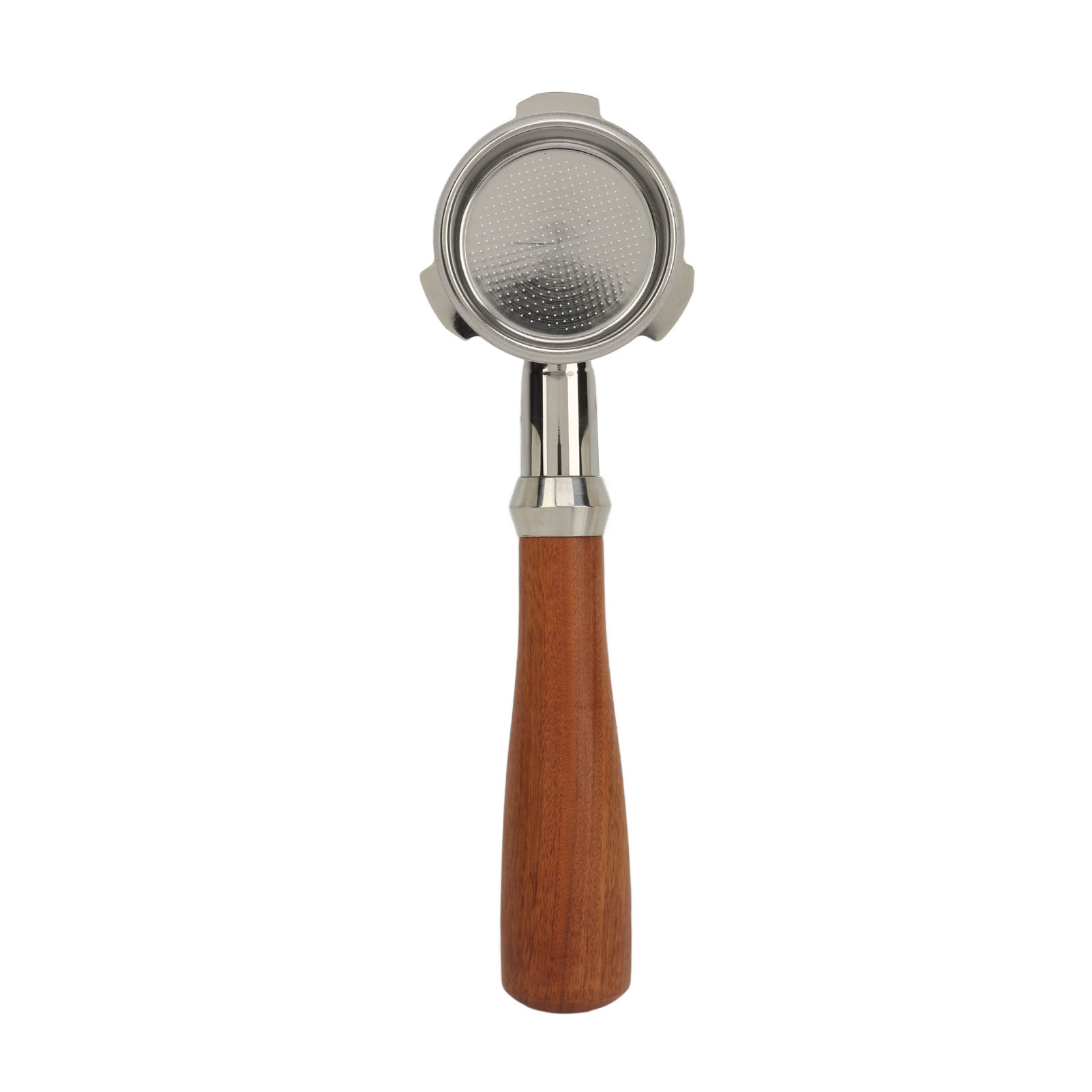 Bodenloser 51-mm-siebträger, Kompatibel Mit Donlim, Edelstahl 304, Holzgriff, Robuste Professionelle Espresso-extraktion