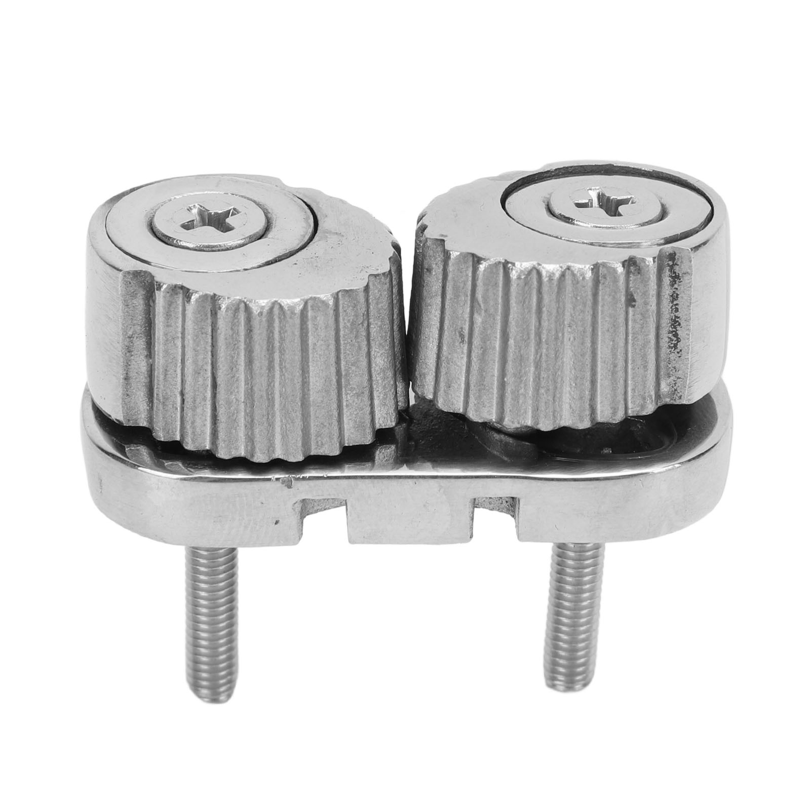 Klemmschelle – Standard – 47 X 22 Mm – Edelstahl 316 Für Seile Bis 10 Mm Durchmesser, Robuste Und Korrosionsbeständige Schnellverschluss-befestigung Für Den Maritimen Einsatz