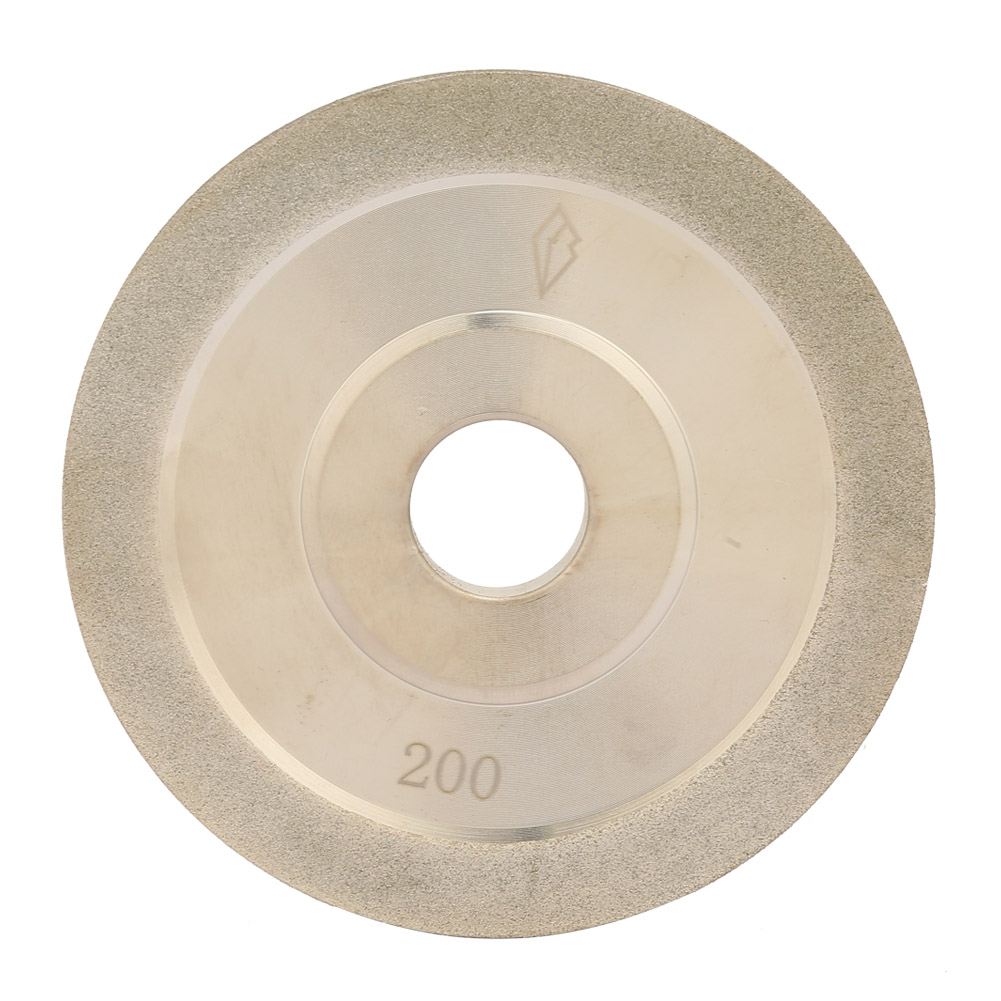 100 X 20 Mm Galvanisierte Diamantschleifscheibe, Körnung 200, Für Die Präzise Bearbeitung Von Marmor, Granit, Keramik Und Glas Ohne Überhitzung, Langlebig