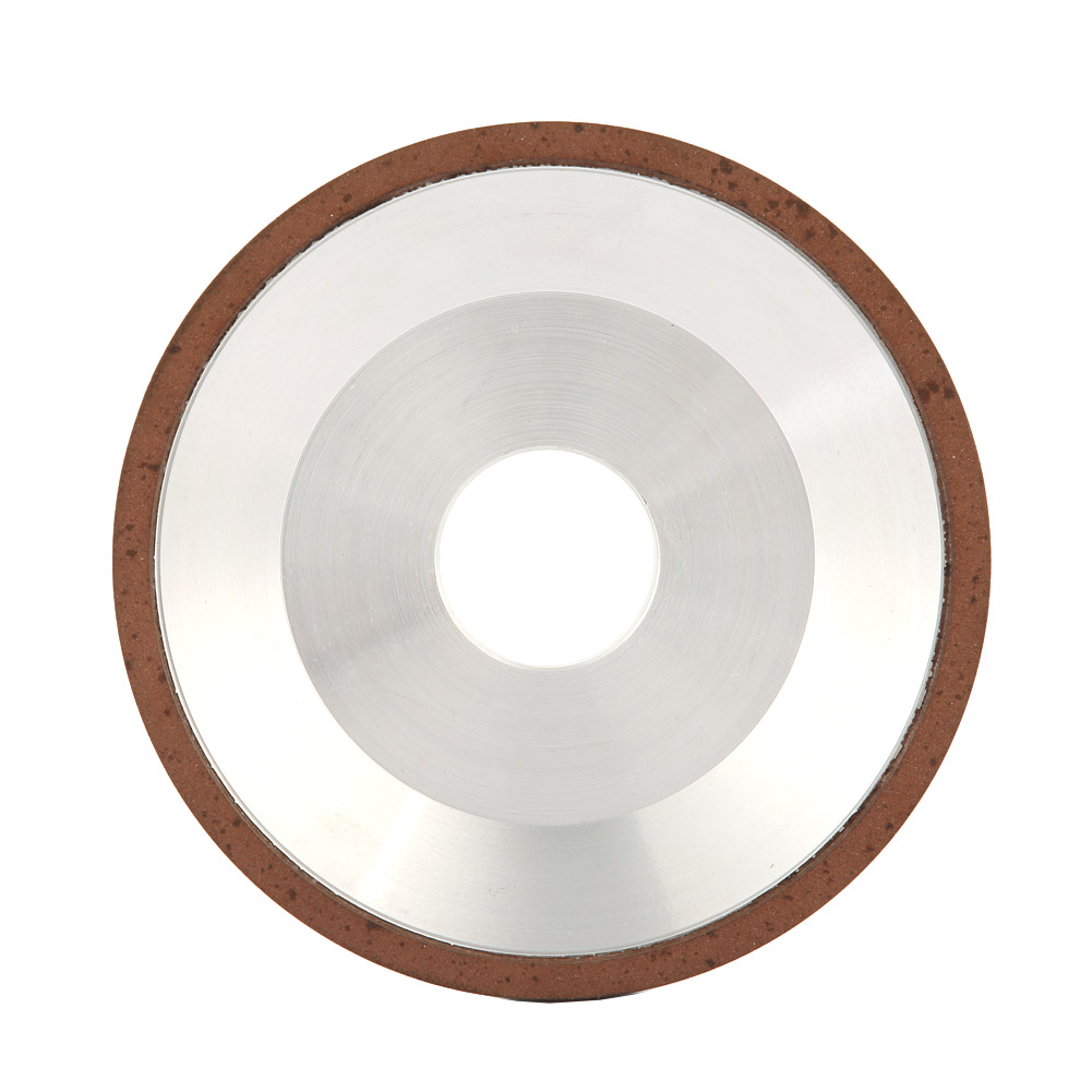 Diamant-nutenscheibe Aus Kunstharz, Schalenförmig, 125 Mm, Körnung 180, Für Gehärteten Stahl Und Hartmetalle