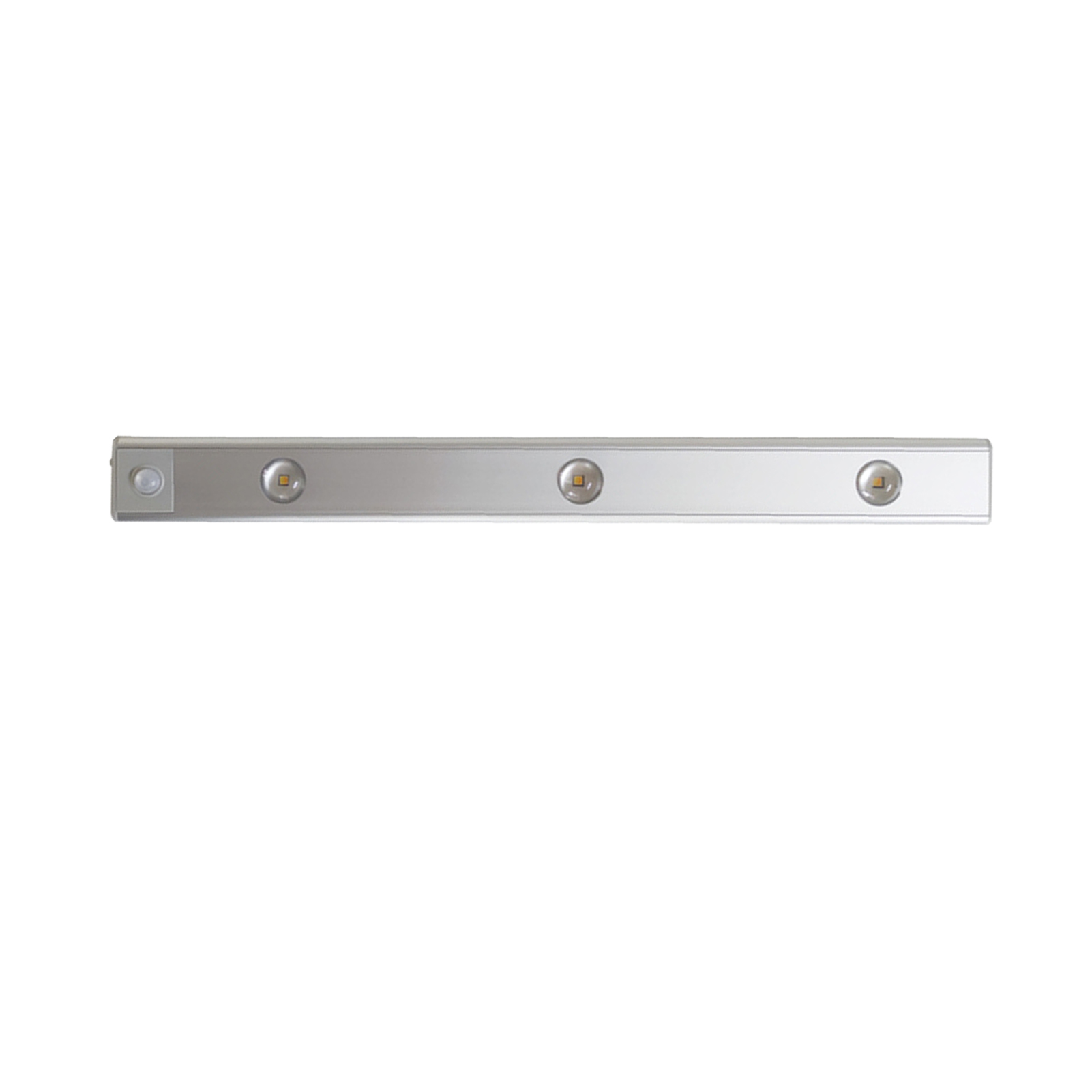 Toivize 40 Cm Silberner Kabelloser Led-streifen, Usb-aufladbar, Bewegungssensor, 3 Farben, Für Innenräume/schränke/küchen, Ultradünn