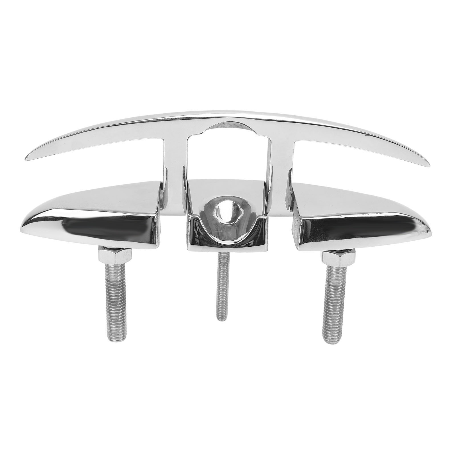 Toivize 6-zoll-klappklampe Für Boote, Edelstahl 316, Hochglanzpoliert