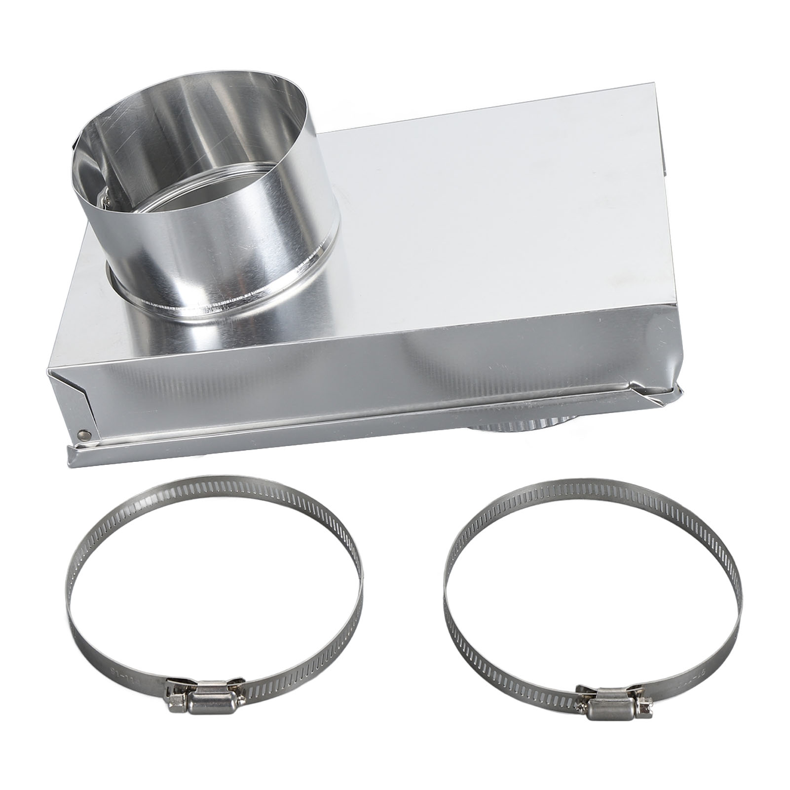 Universelles, Teleskopierbares Abluftrohr Für Wäschetrockner Aus Glatter Und Langlebiger Aluminiumlegierung, Komplettes Set Für Einfache Installation