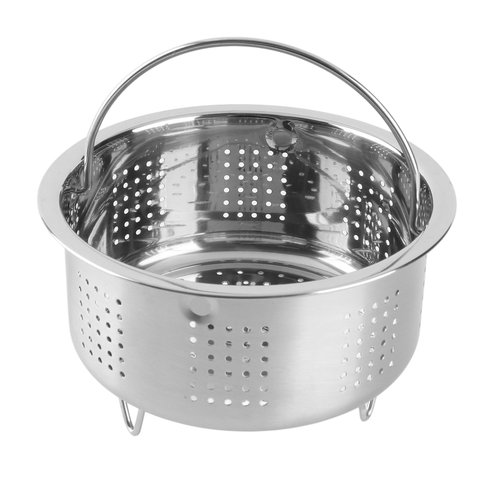 Reiskocher-dampfkorb Aus Edelstahl, 13,8 Cm, Zubehör Für Reiskocher, Entfettend, Ideal Für Gemüse Und Eier, Gesundes Kochen