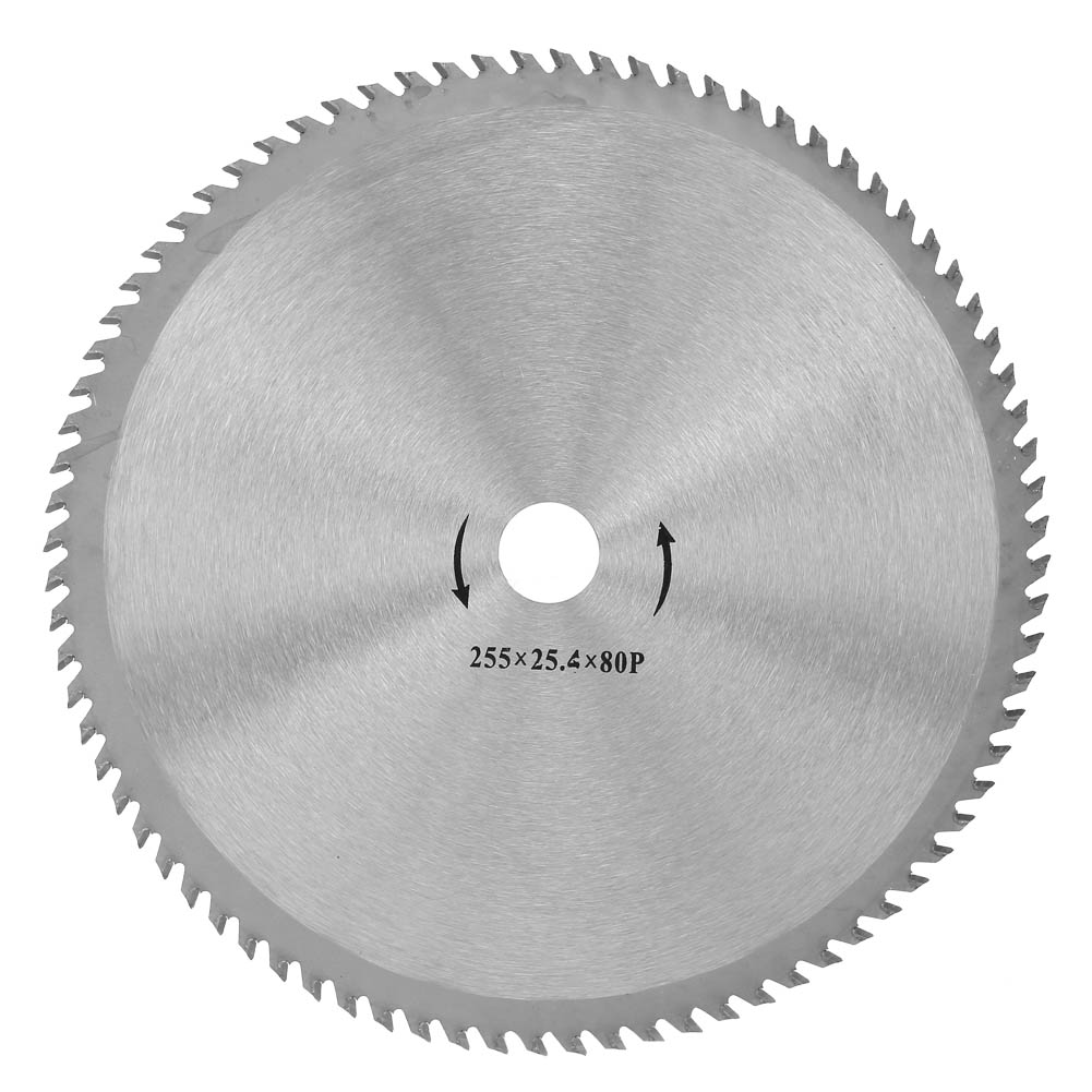 255 Mm 80-zahn-hochleistungsschnellstahl-trennscheibe Für Freischneider, 25,4 Mm Bohrung, Hohe Leistung