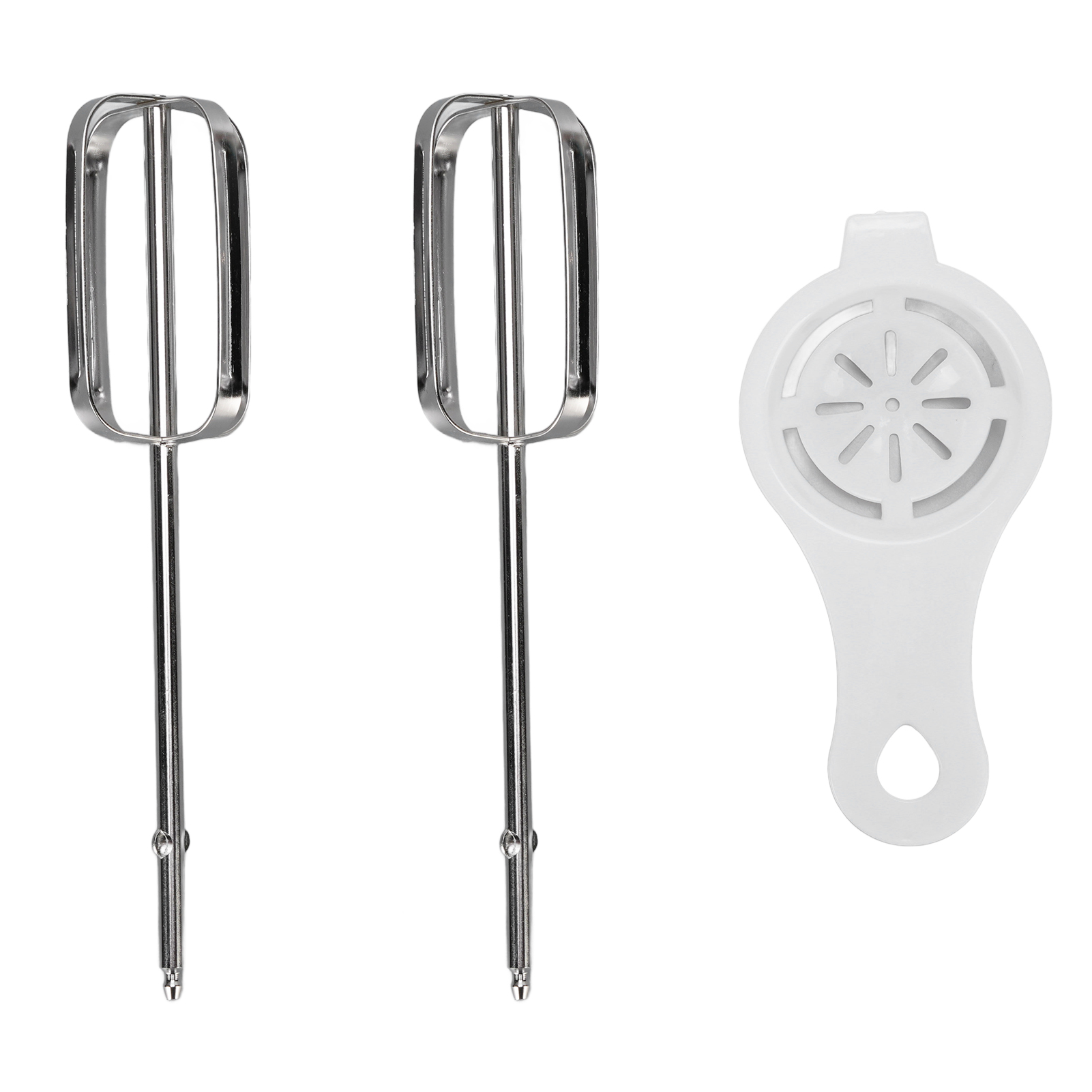 Universelle Elektrische Schneebesen – Toivize – Edelstahl 304 – Set Mit 2 Schneebesen + Eiertrenner Für Mixer