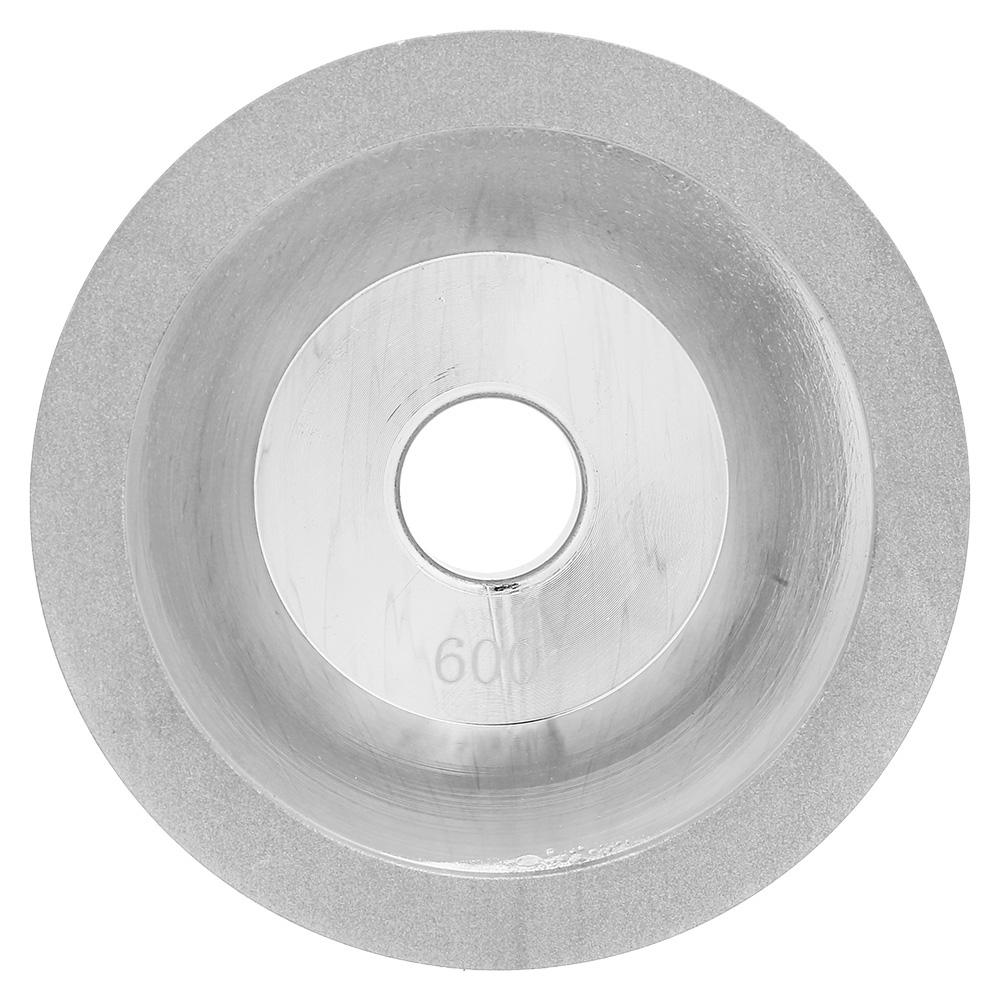 100 X 20 Mm Schalenförmige, Galvanisierte Diamantschleifscheibe, Körnung 600, Für Schleif- Und Poliermaschinen