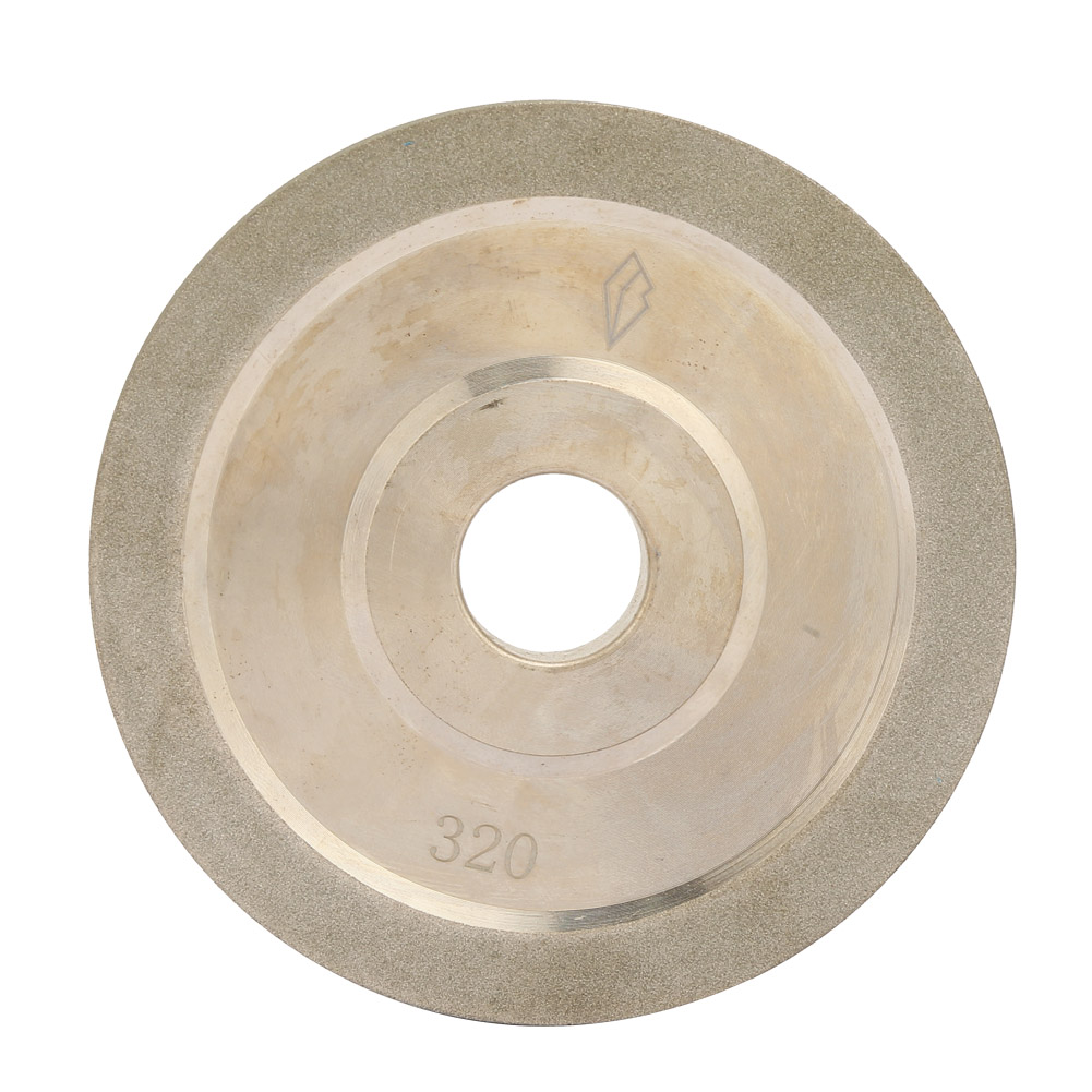 100 X 20 Mm Galvanisierte Diamant-schleifscheibe Mit 320er Körnung Für Schleif- Und Poliermaschinen, Für Präzises Feinschliff Auf Marmor Und Granit